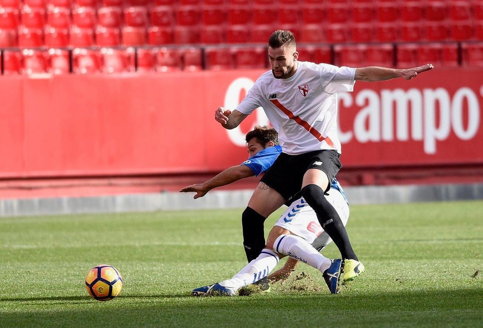 Las imágenes del Sevilla Atlético-Tenerife