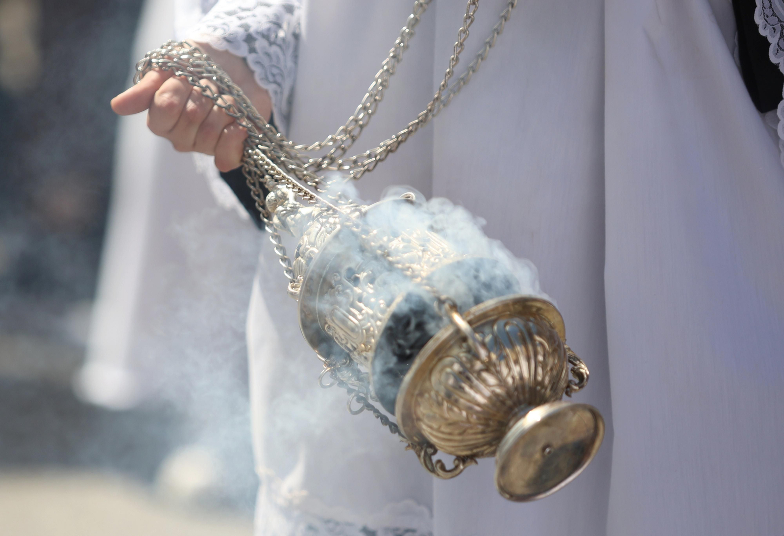 Mediadora en su procesión del Miércoles Santo de Málaga, en fotos