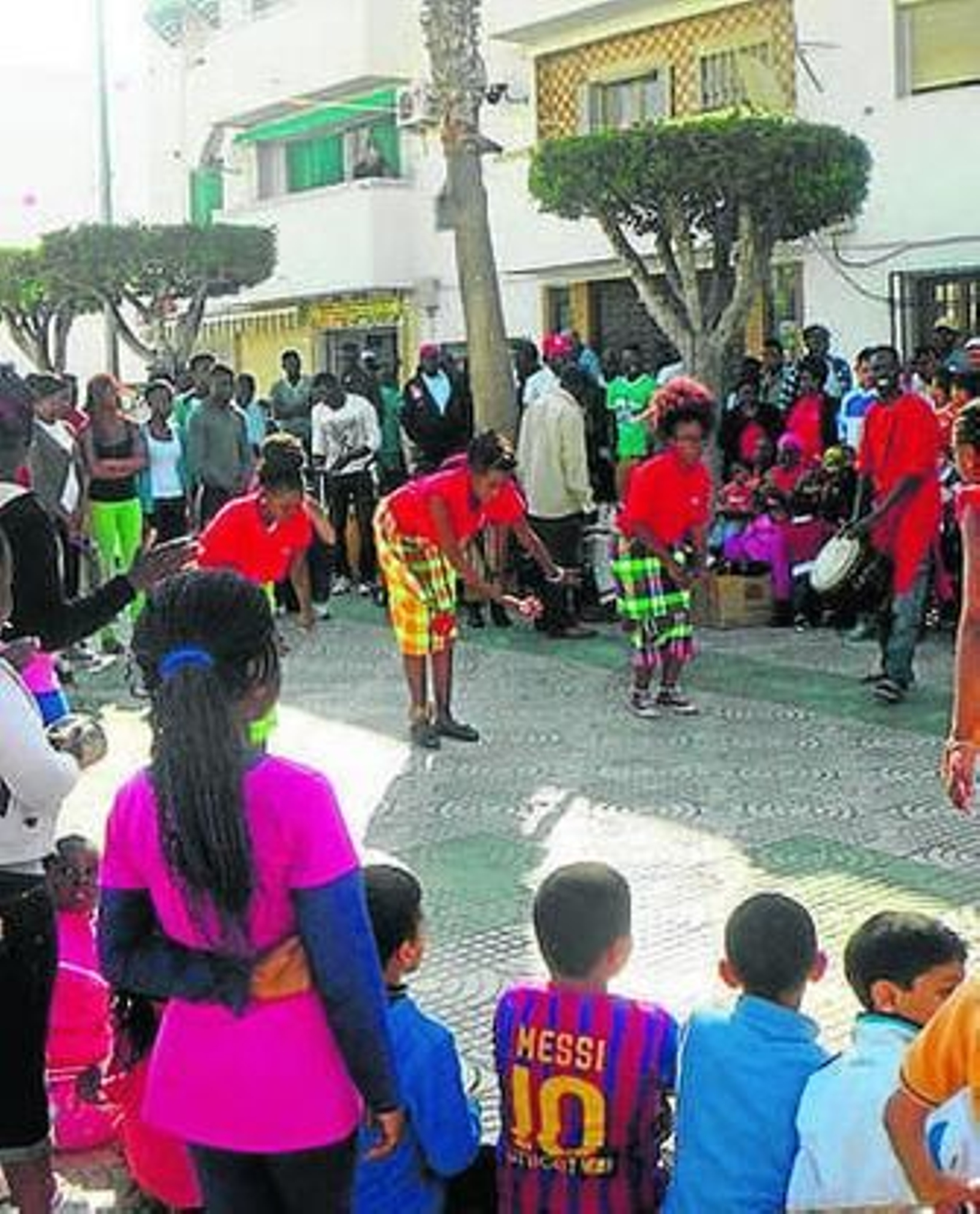 Actuación del grupo Amizade.