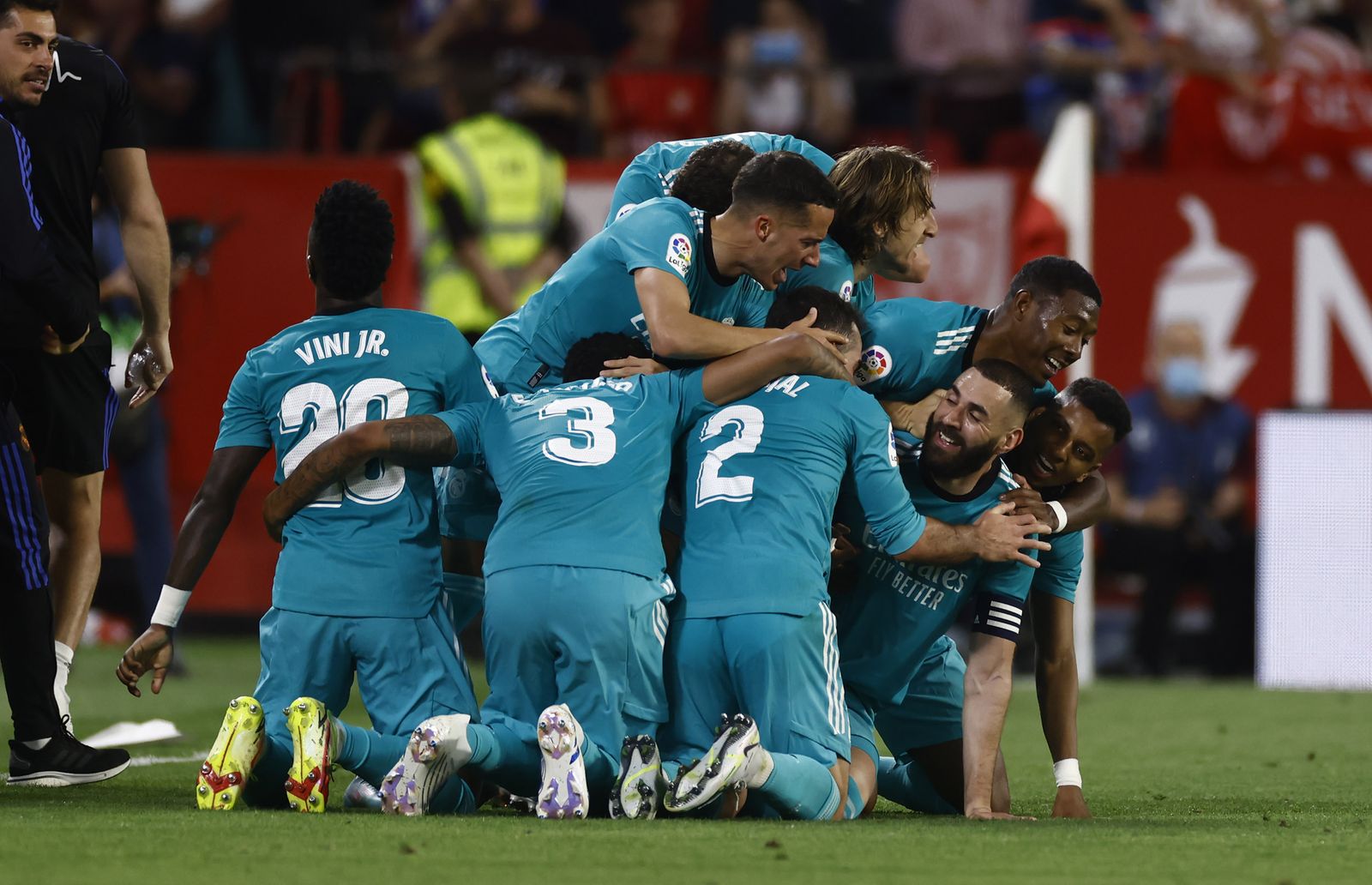 Las imágenes del Sevilla- Real Madrid