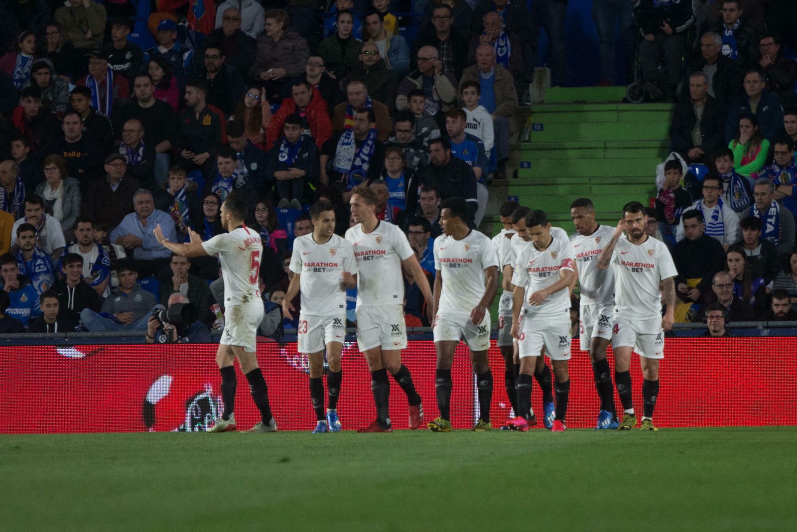 Las imágenes del Getafe-Sevilla FC