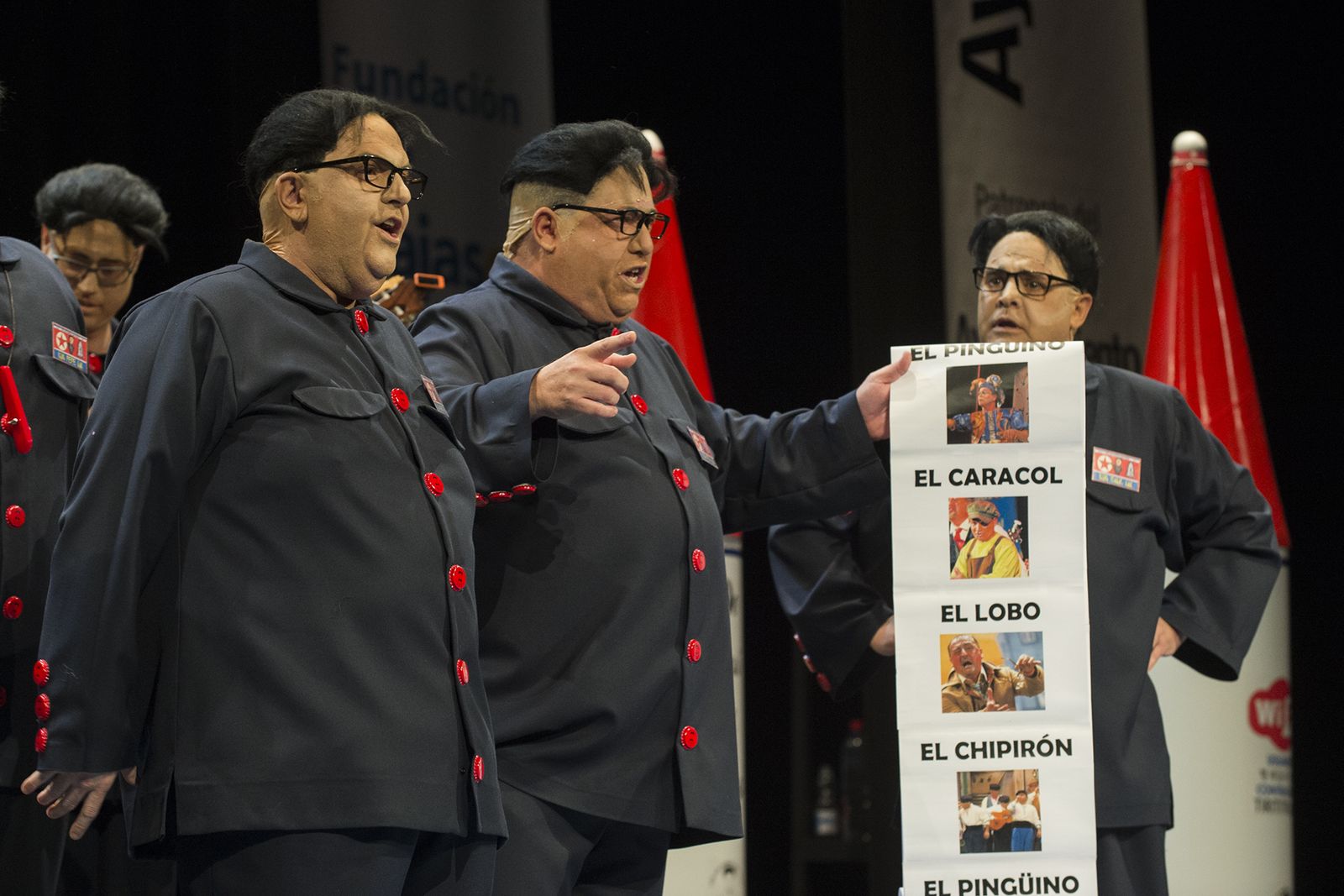 Las imágenes de la cuarta función clasificatoria