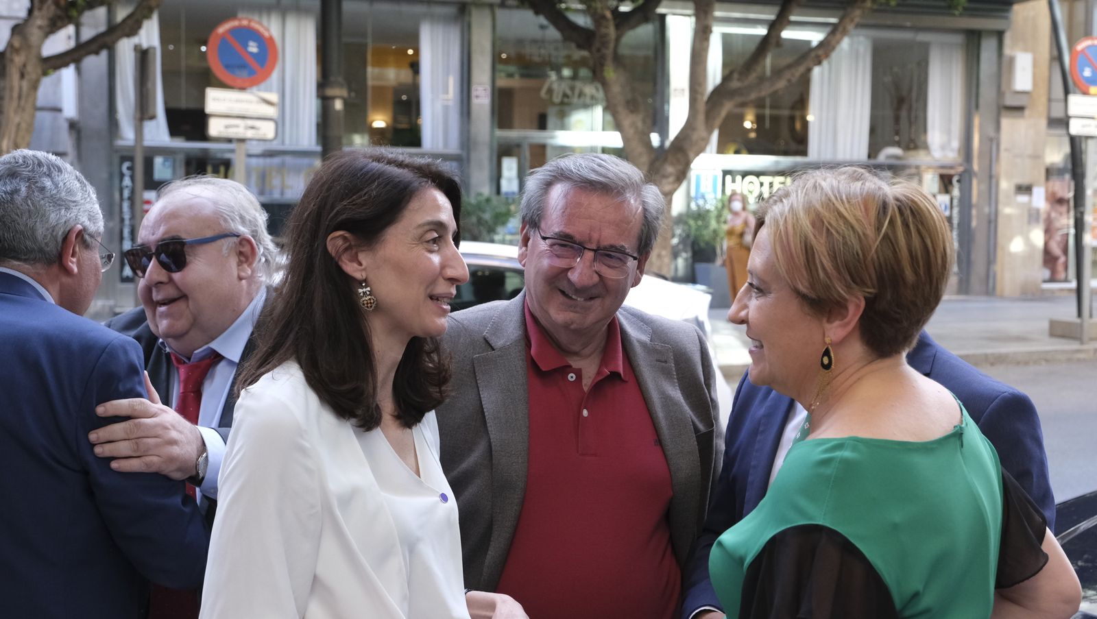 Imágenes de la conferencia de la Ministra de Justicia, Pilar Llop, en el Aula de Cultura Socialista.