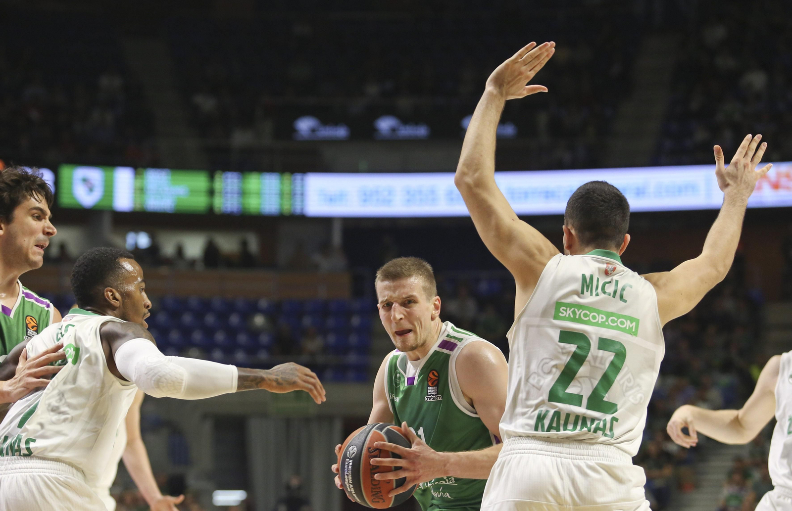 Los cinco años de Adam Waczynski en el Unicaja, en fotos