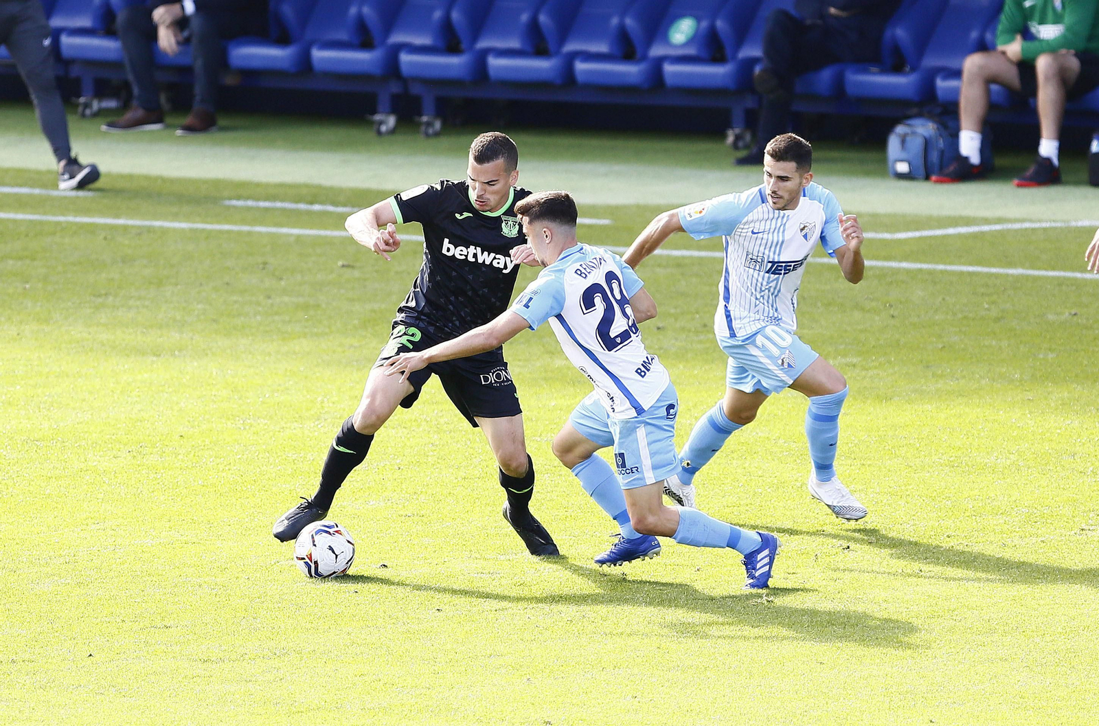 Las fotos del Málaga - Leganés