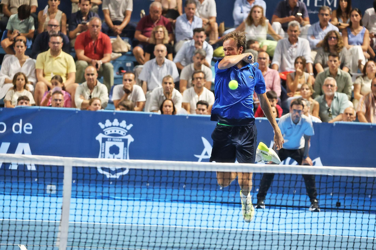 Imágenes de la final masculina de la Copa del Rey de tenis entre Daniil Medvedev y Alejandro Davidovich