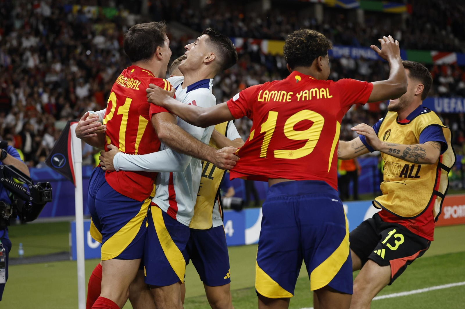 Las mejores fotos de la final España - Inglaterra