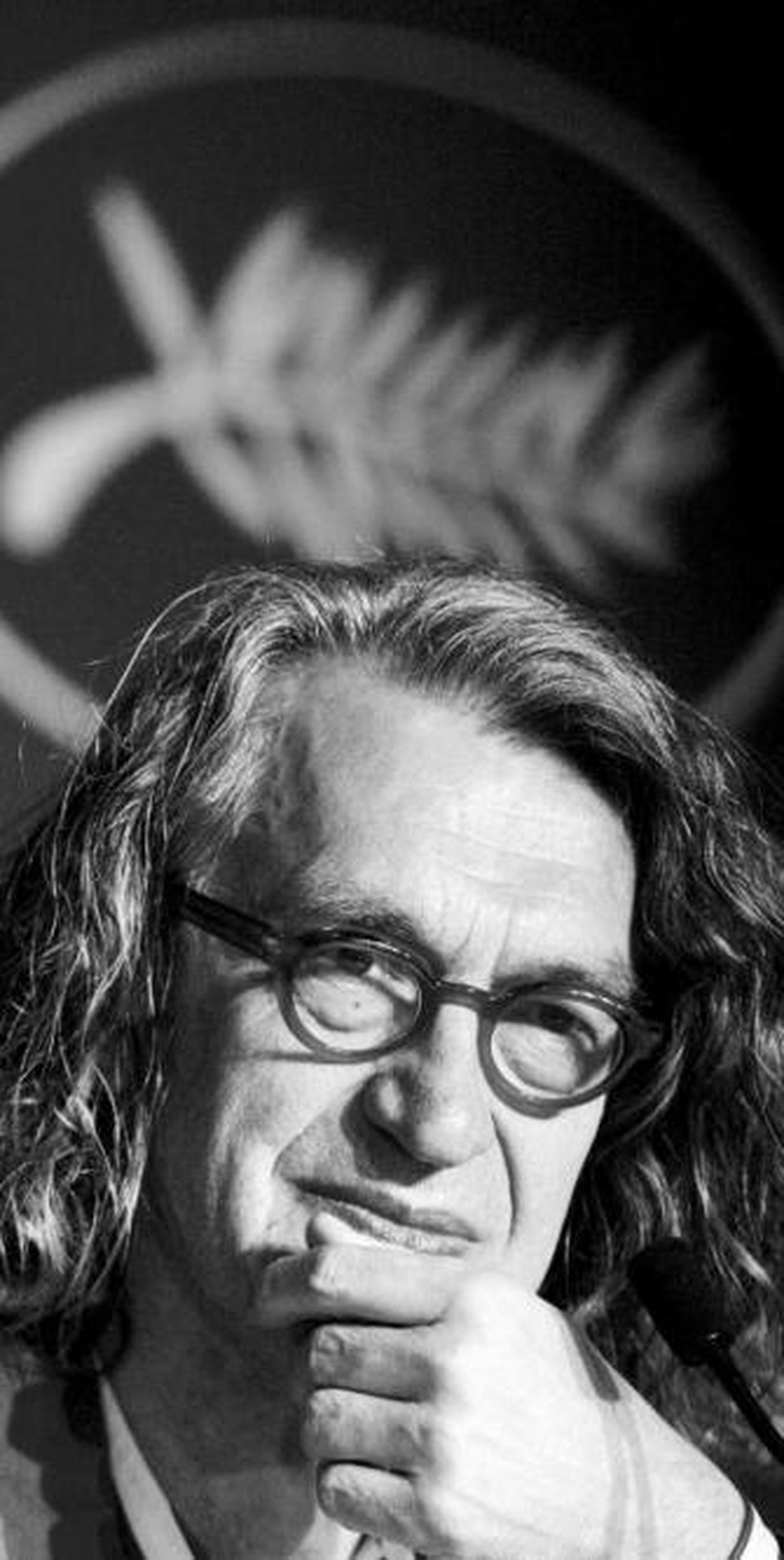 El realizador alemán Wim Wenders, ayer en Cannes.