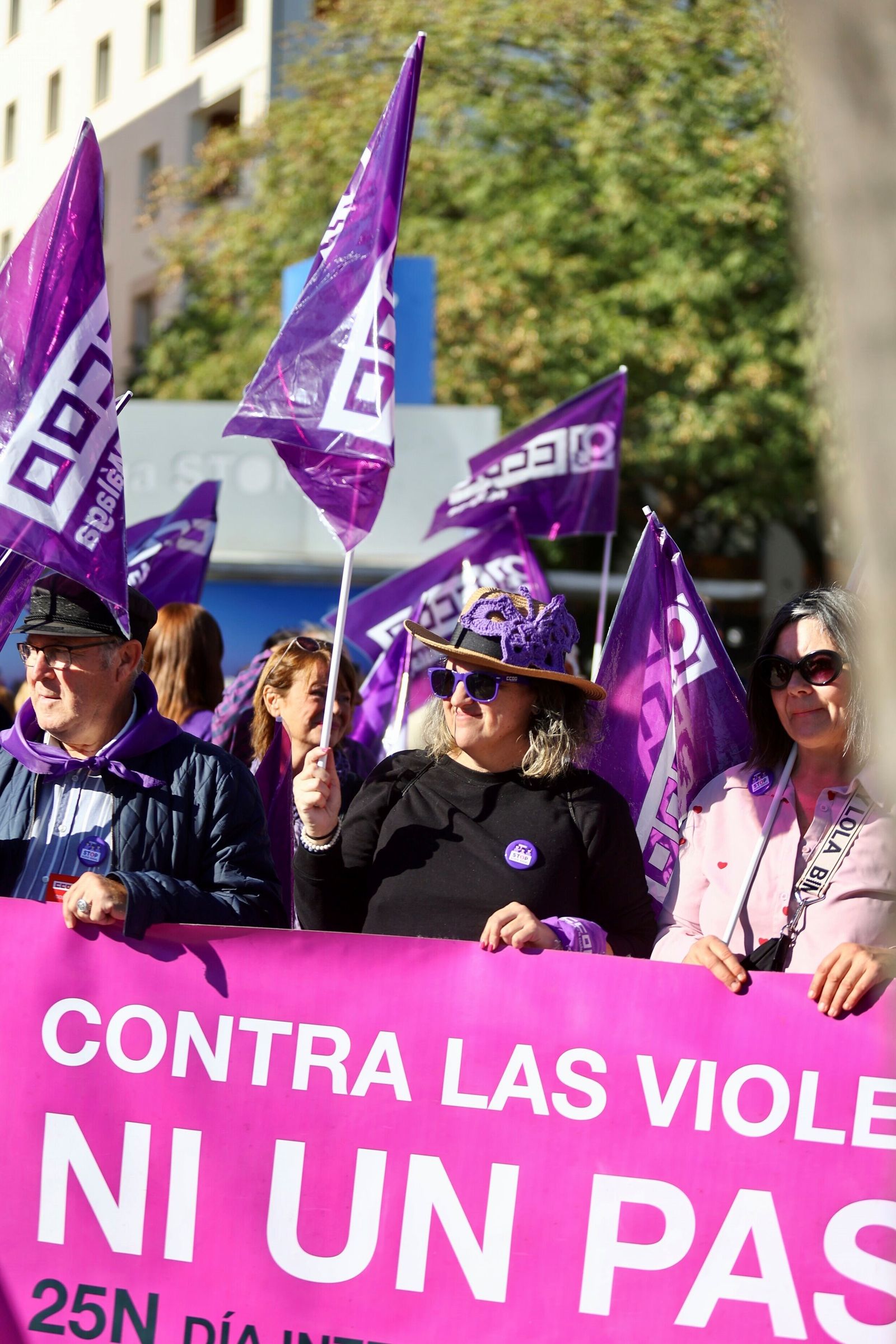 Todas las fotos que deja la manifestación del 25N