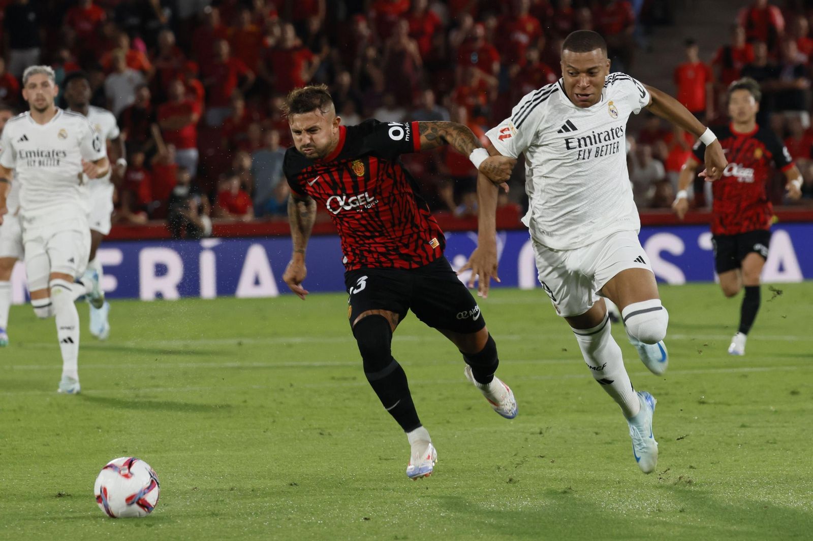 Las imágenes del Mallorca - Real Madrid