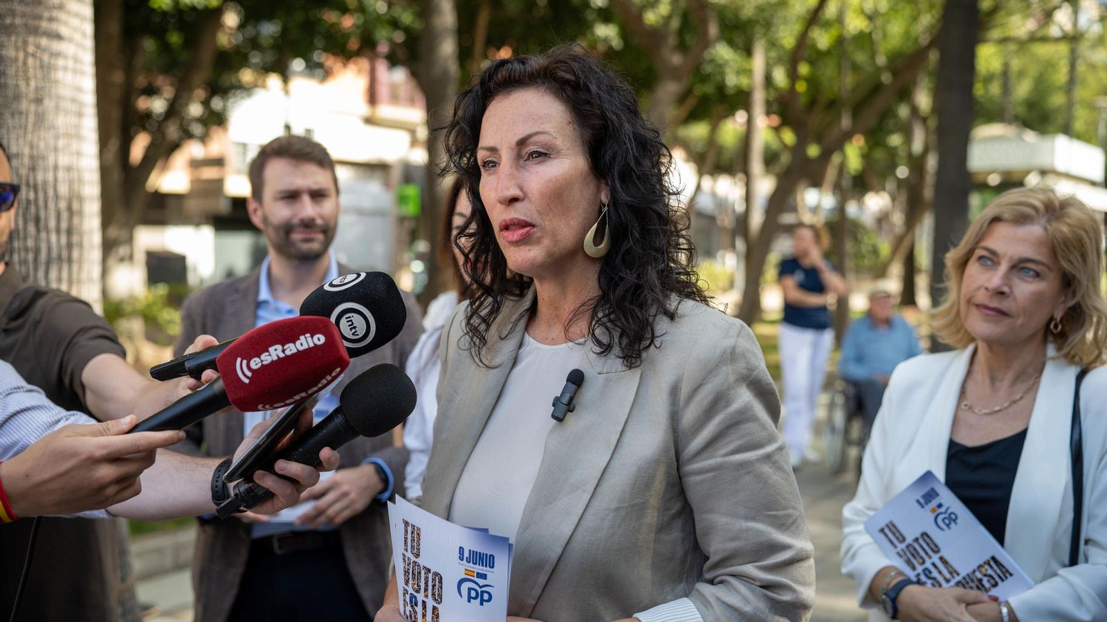 La alcaldesa de Almería, María del Mar Vázquez.