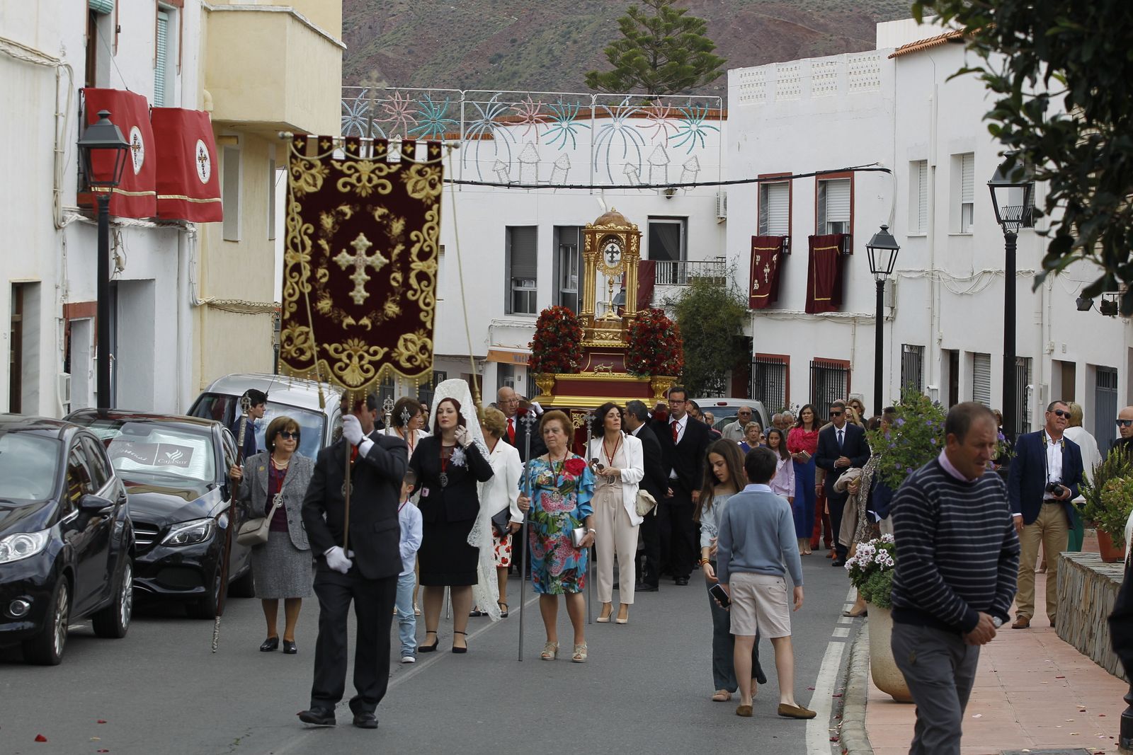 Fotogalería de la Procesión a la Ermita del Cerro de San Blas. Fiestas de Canjáyar.