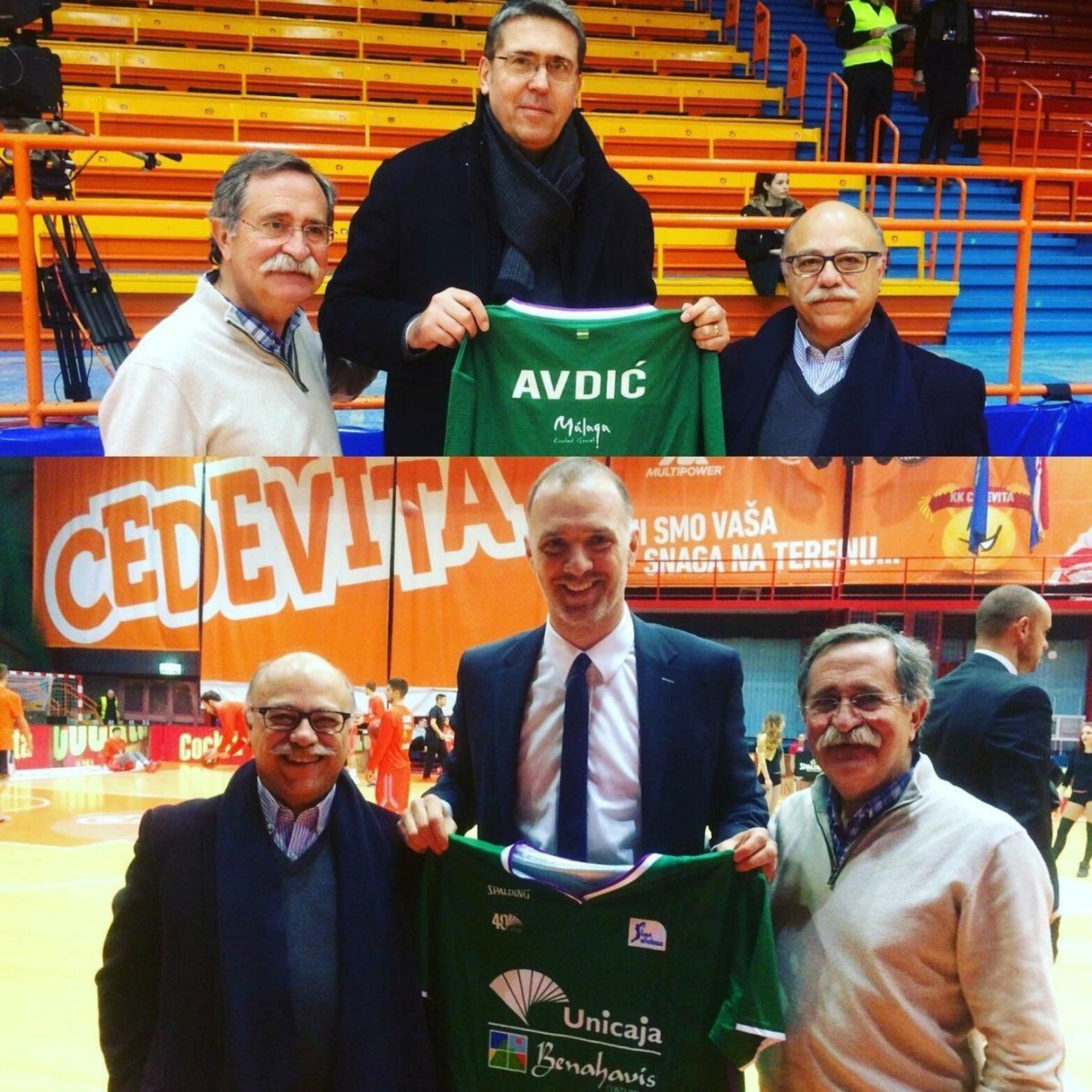 Camisetas para dos históricos