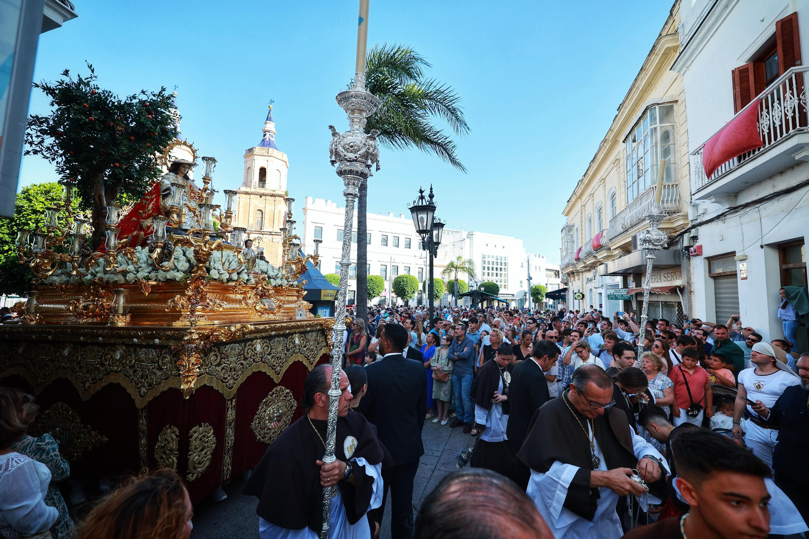 Las imágenes de la procesión del Corpus en San Fernando