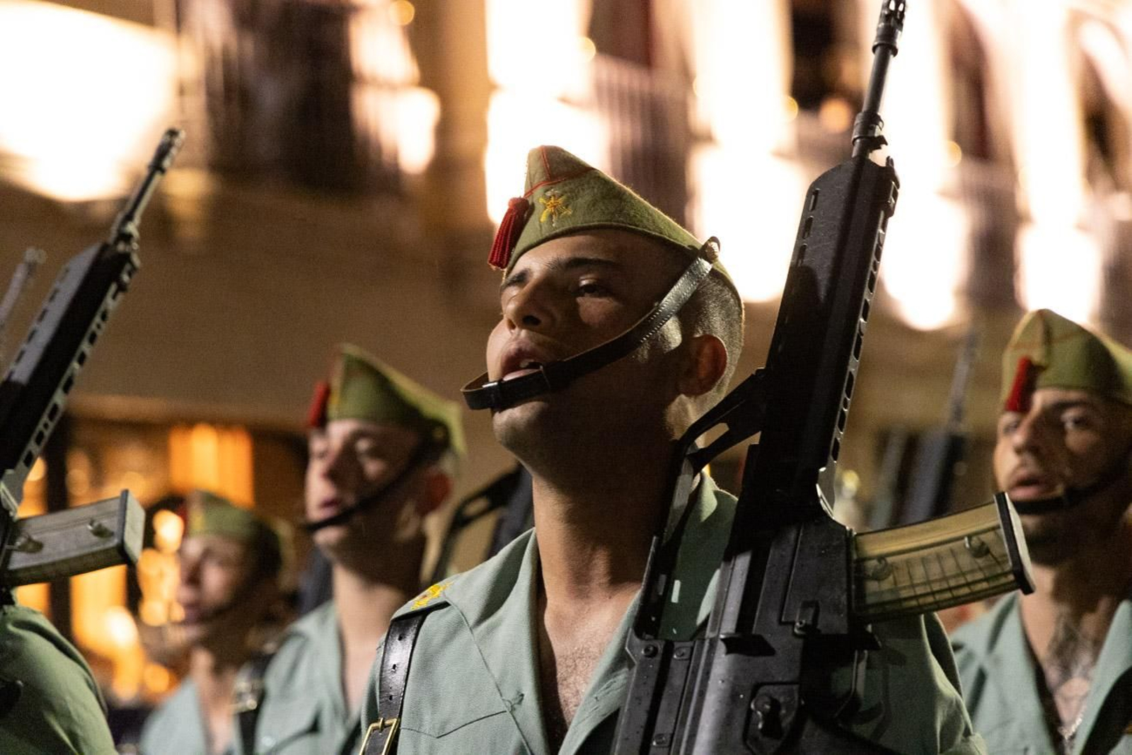 La Legión y el Cristo de la Buena Muerte es uno de los binomios de la Semana Santa.