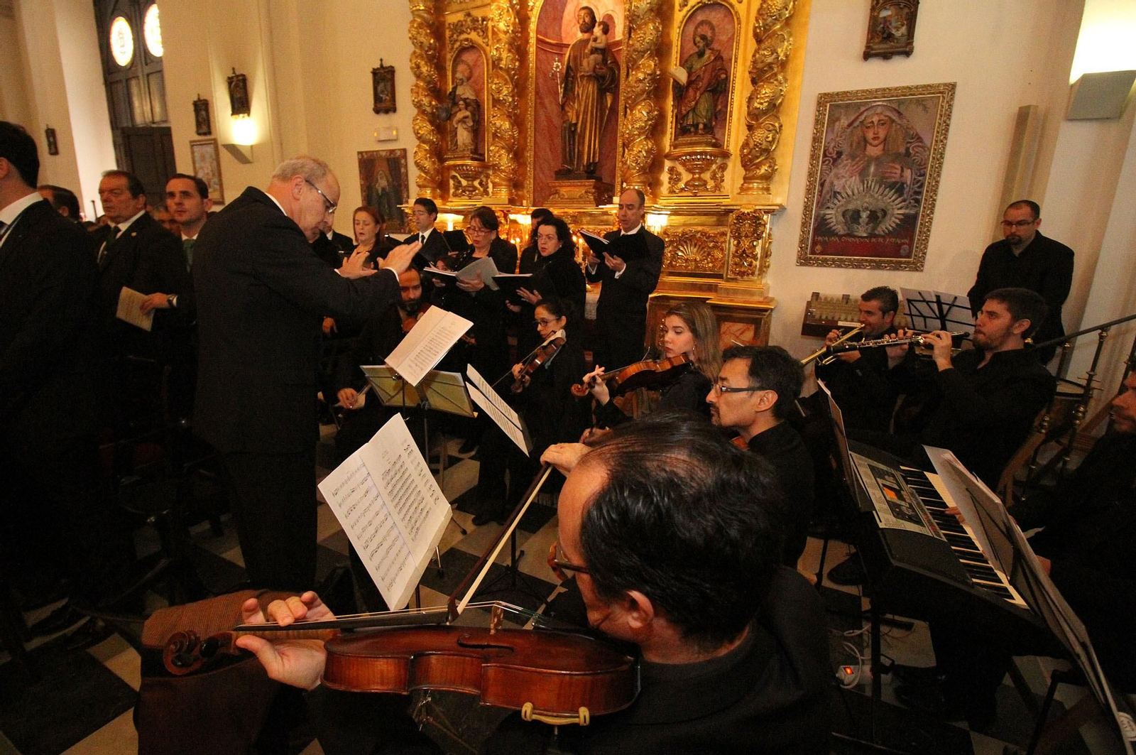 Imágenes de la bendición de la Virgen del Carmen