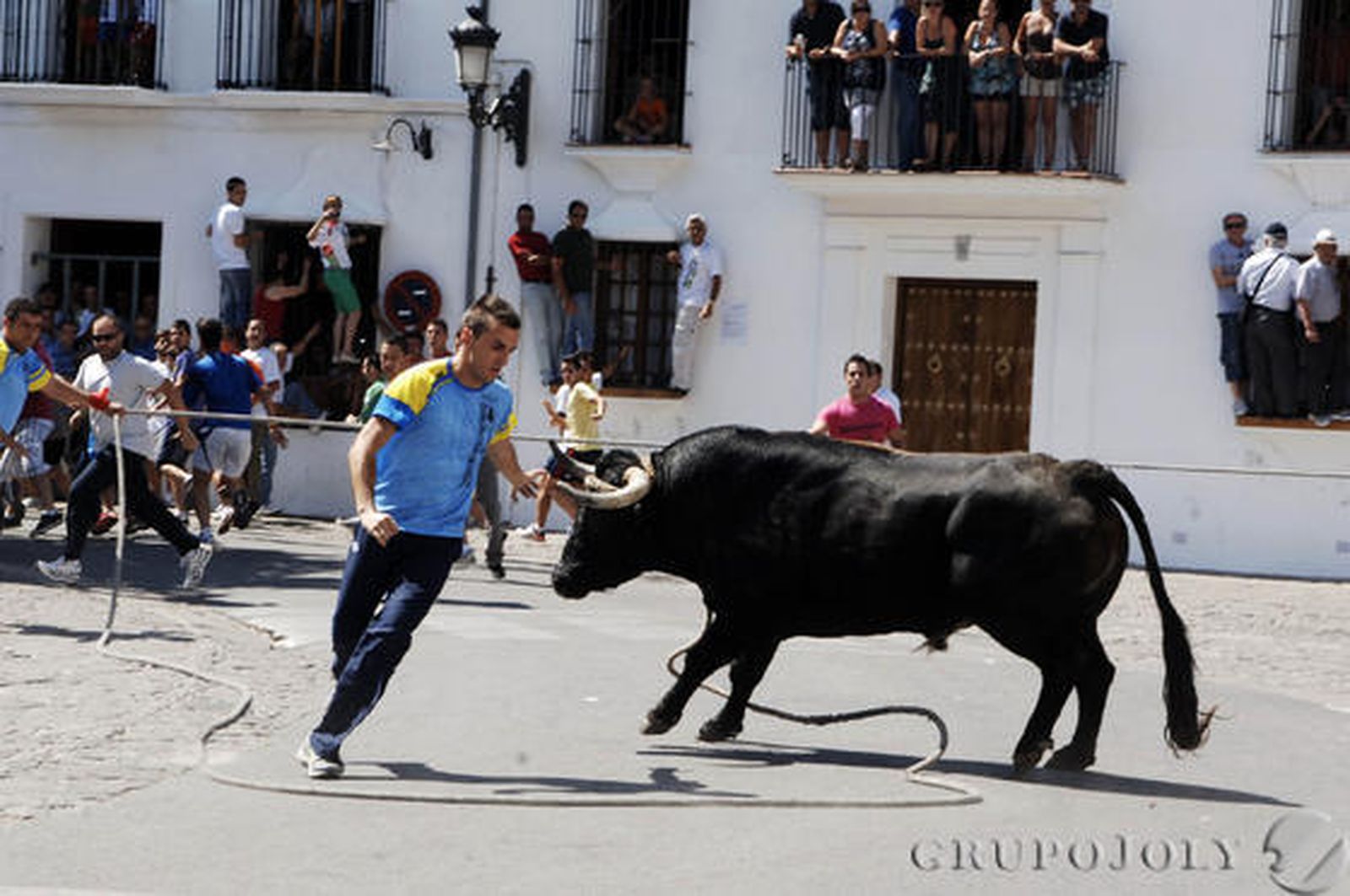 Imágenes del Toro de Cuerda