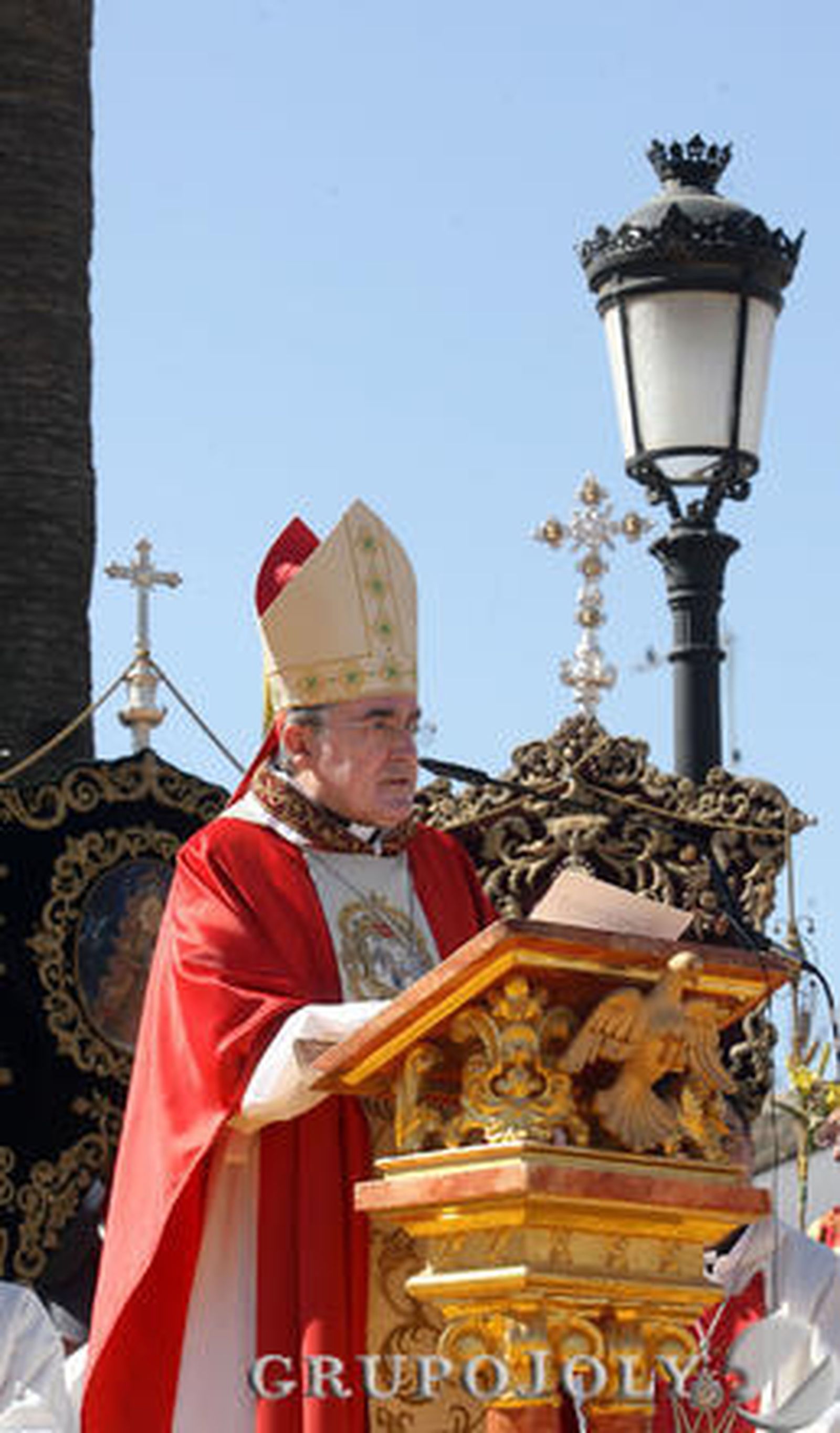 Las imágenes de la misa de romeros