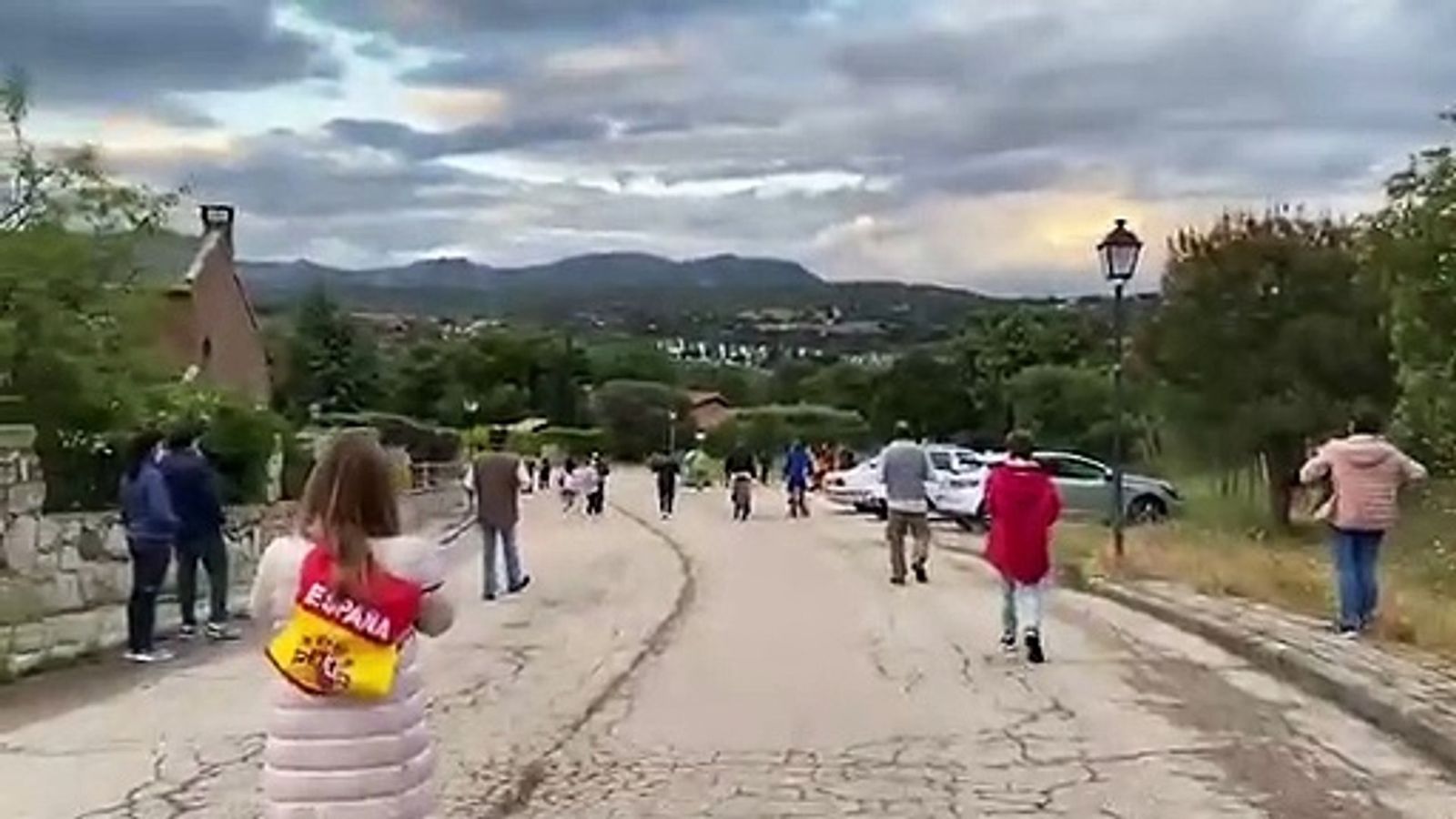 Cacerolada en Galapagar