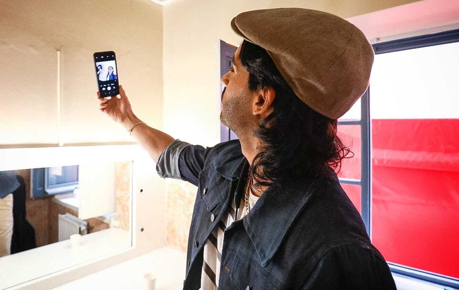 El ambiente en los camerinos del teatro