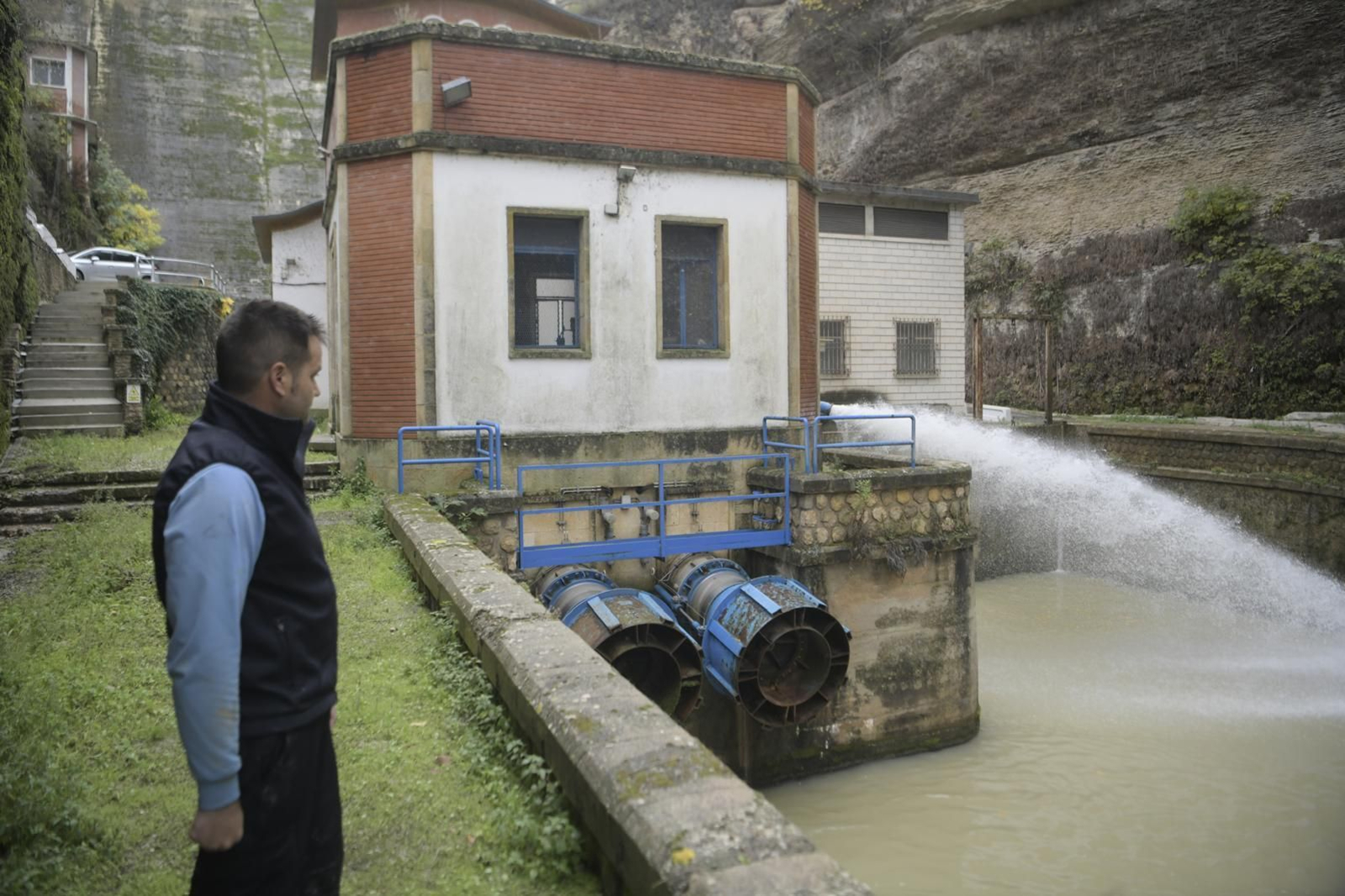 Embalse de Bermejales.