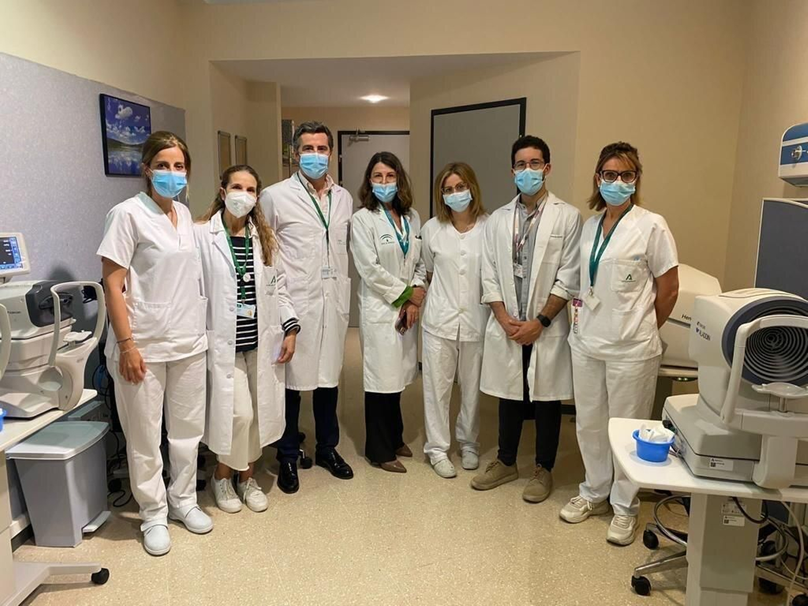 El nuevo área de consultas externas de la especialidad de Oftalmología. El nuevo área de consultas externas de la especialidad de Oftalmología.