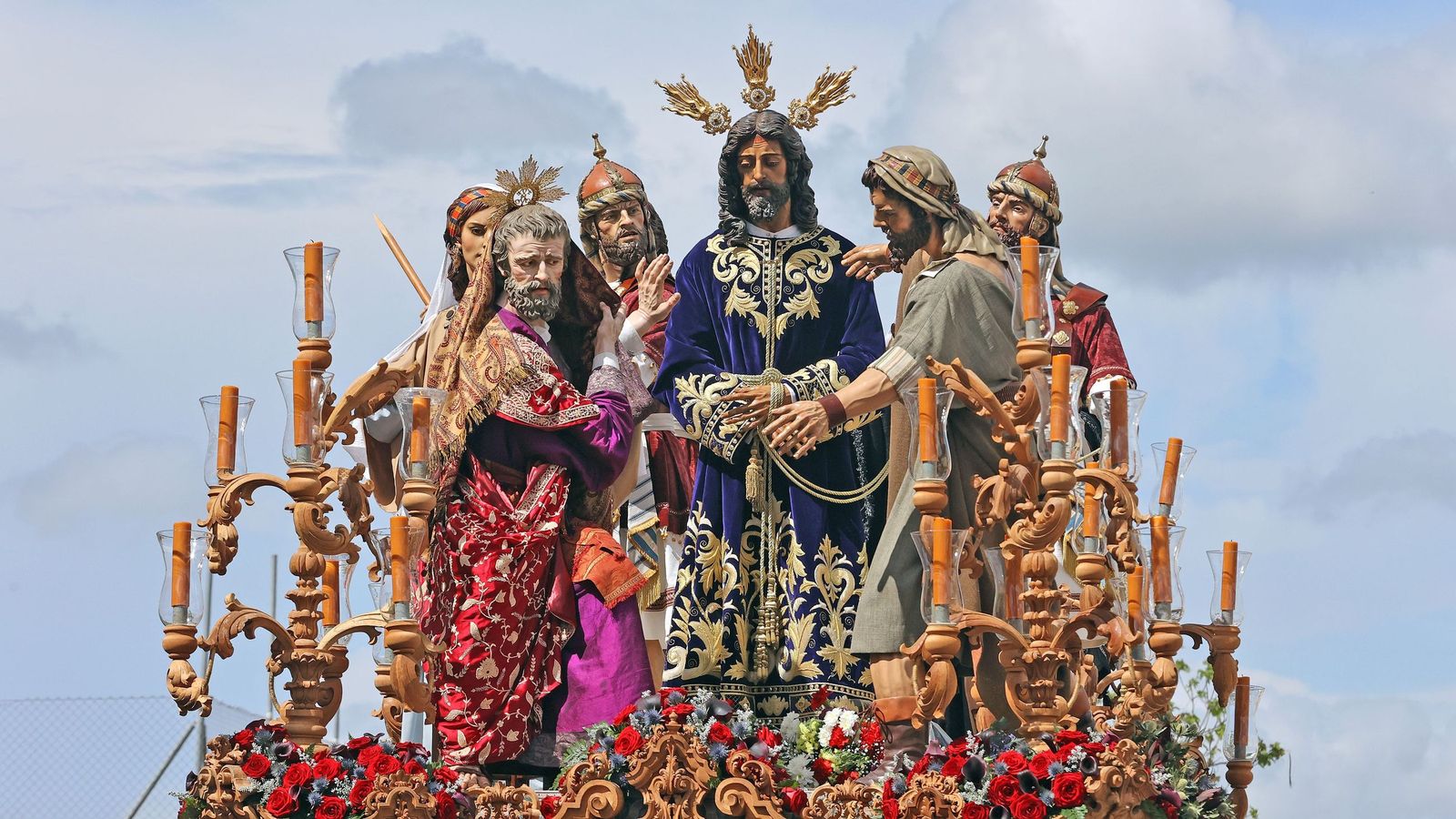 El Señor de Pasión, el Domingo de Ramos del año pasado.