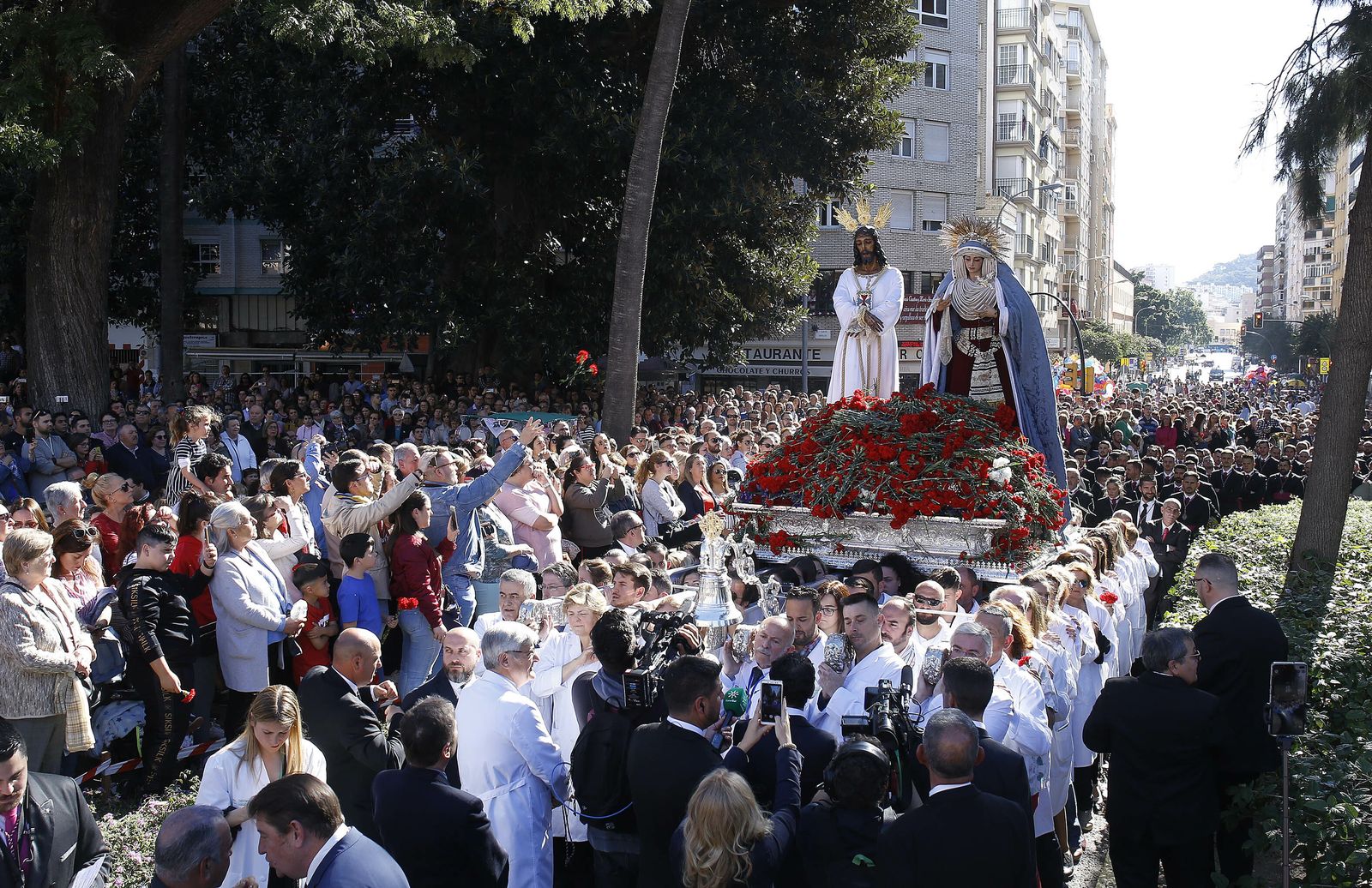 Las fotos del traslado del Cautivo