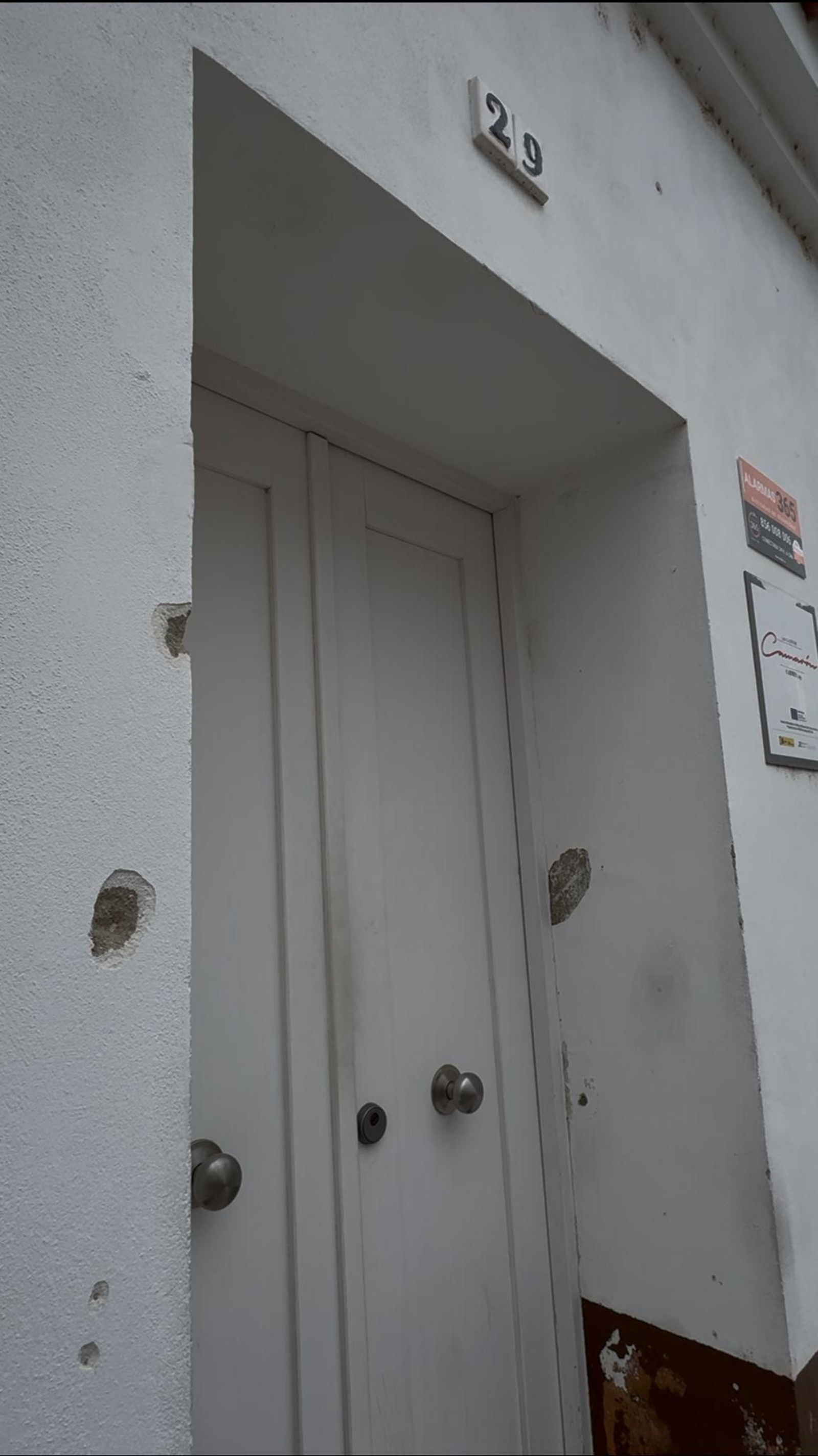 Acceso principal al centro de interpretación de la casa natal de Camarón