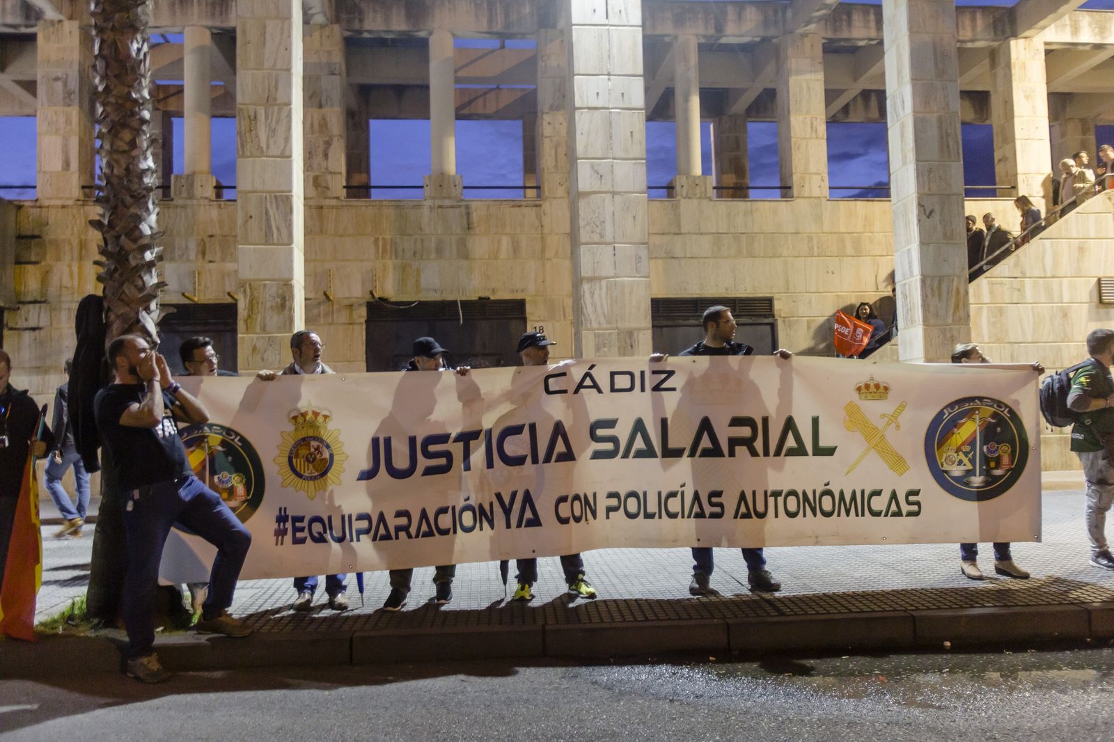 Imágenes del mitin del PSOE en Cádiz