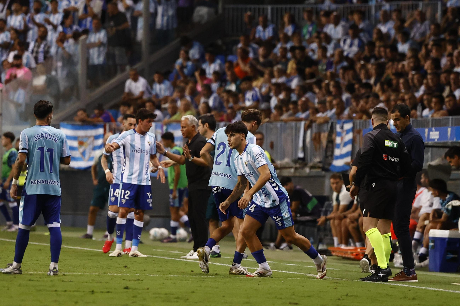 Las fotos del Málaga CF-Real Sociedad B