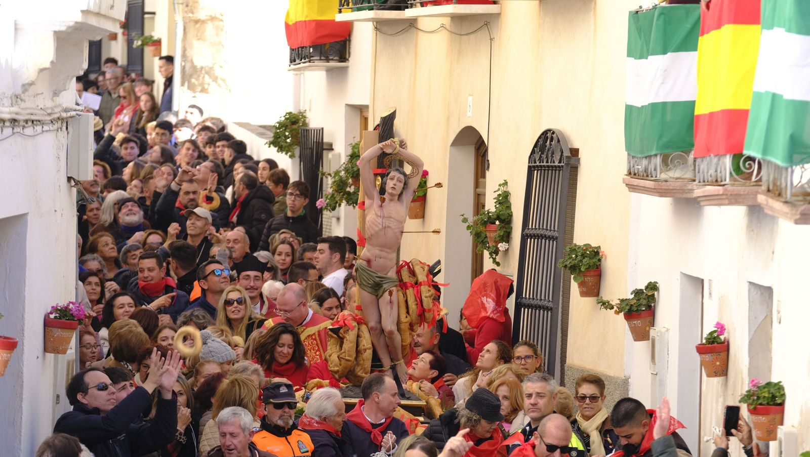 San Sebastián y los roscos de Lubrín, en fotos
