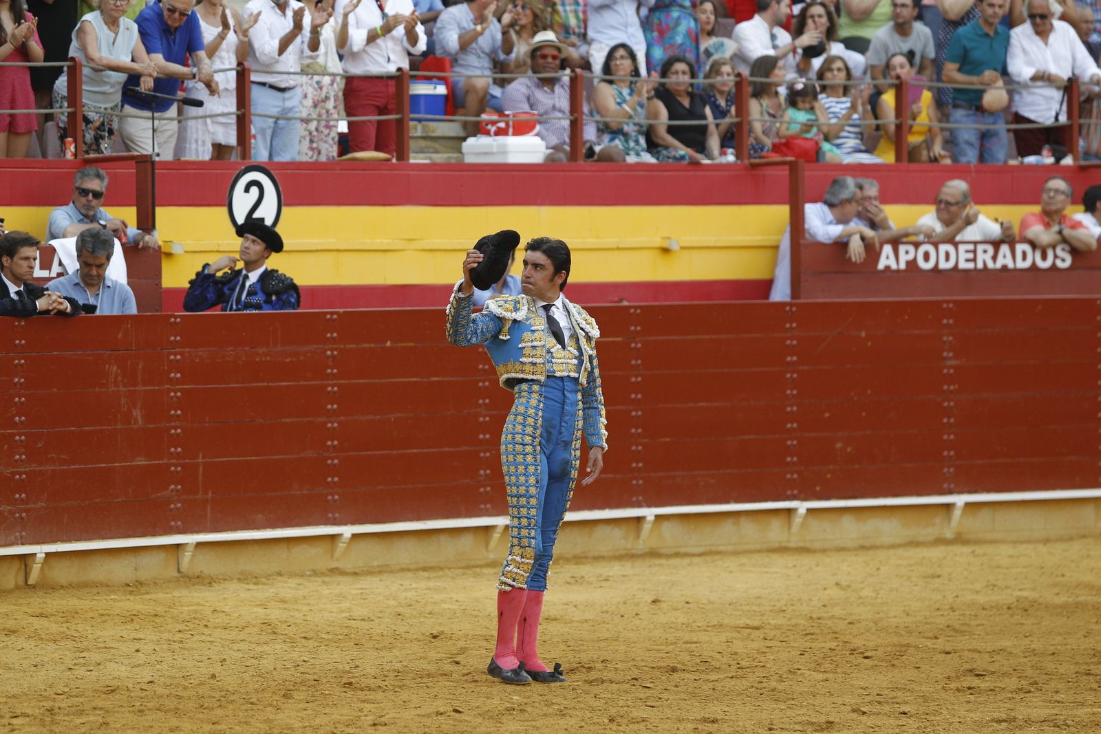 Fotogalería corrida toros Feria Santa Ana-Roquetas de Mar-El Juli-Perera-Aguado