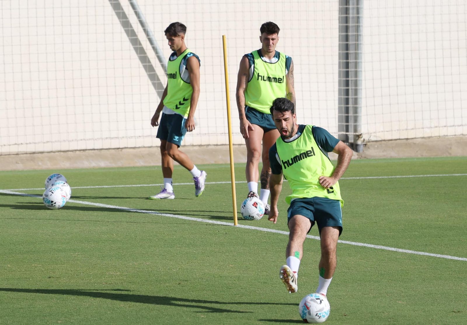 El Málaga CF se muda a la Ciudad Deportiva sin Eneko Jauregi