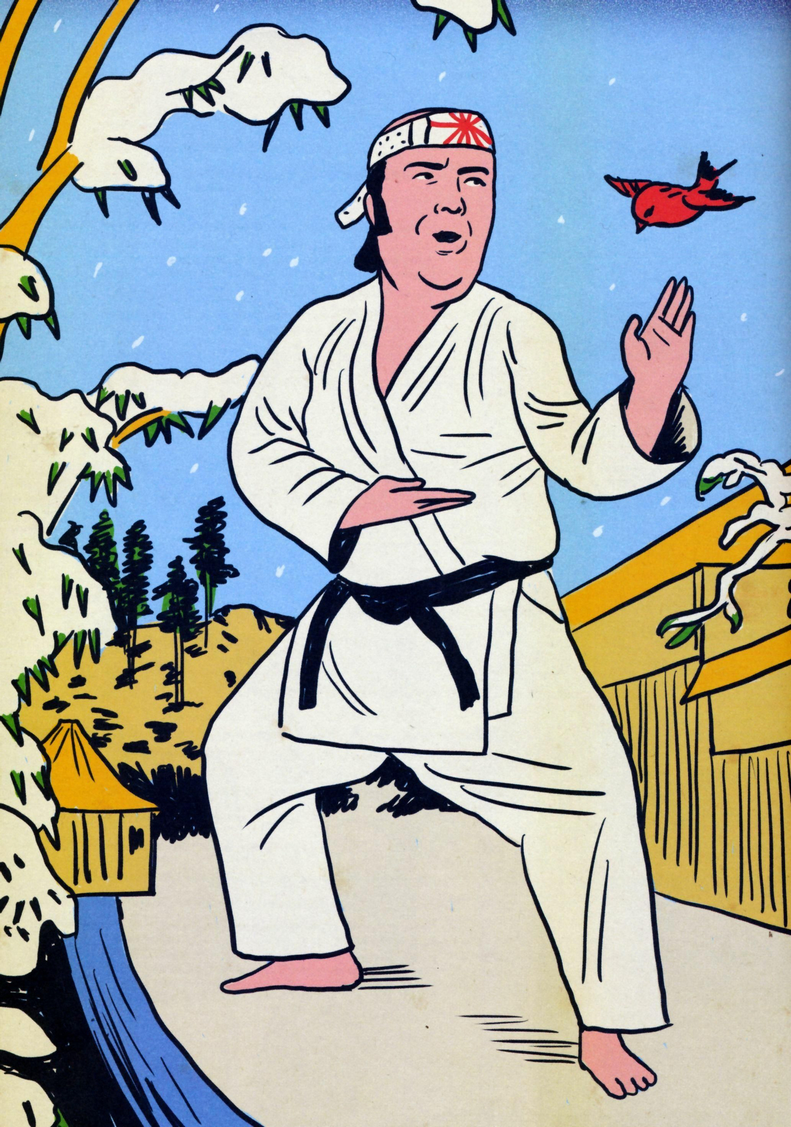 Una de las ilustraciones de 'Las legendarias aventuras de Chuiquito'.