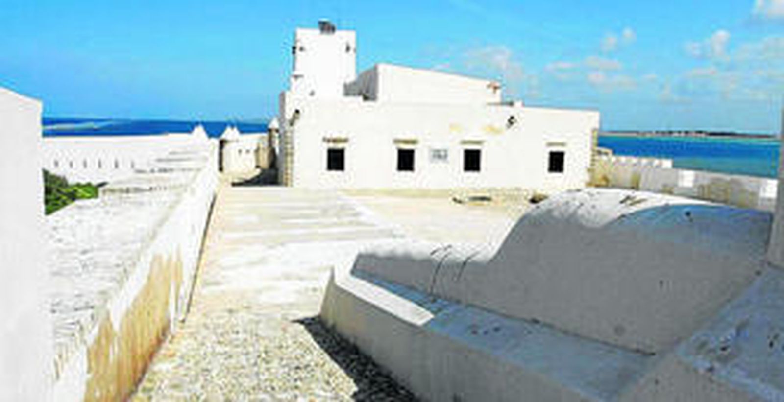 Vista de la fortaleza de Sancti Petri que reabre las discusiones entre San Fernando y Chiclana.