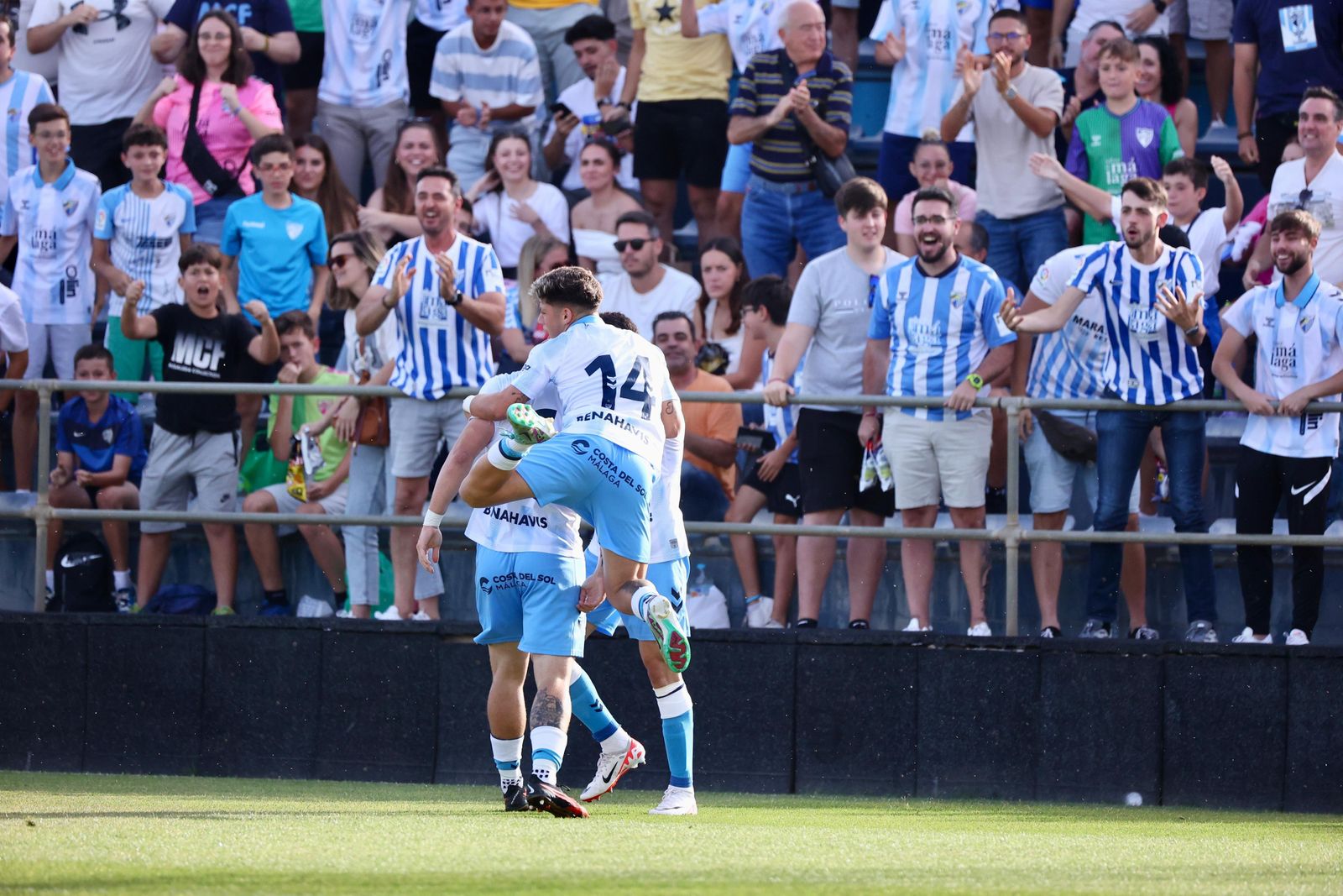 El Atlético Malagueño - Almería B, en fotos