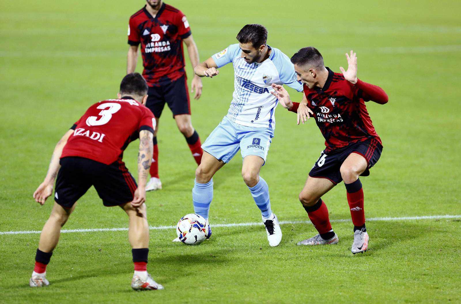 Las fotos del Málaga CF-Mirandés