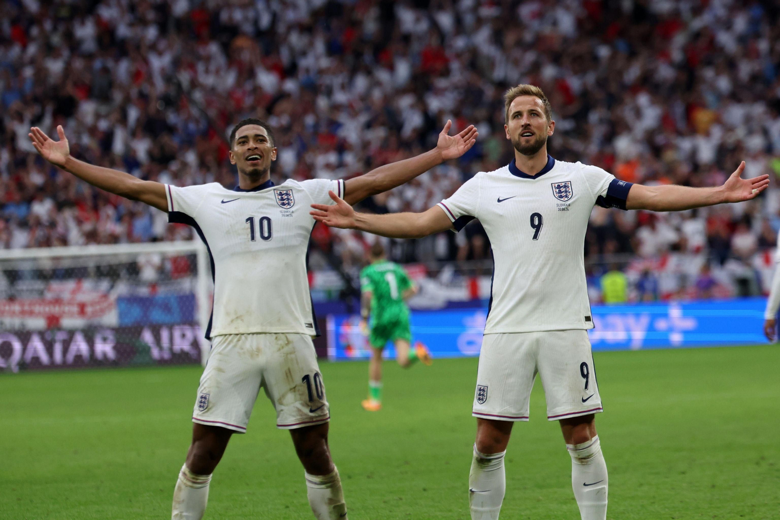 Jude Bellingham y Harry Kane fueron los autores de los tantos de la remontada.