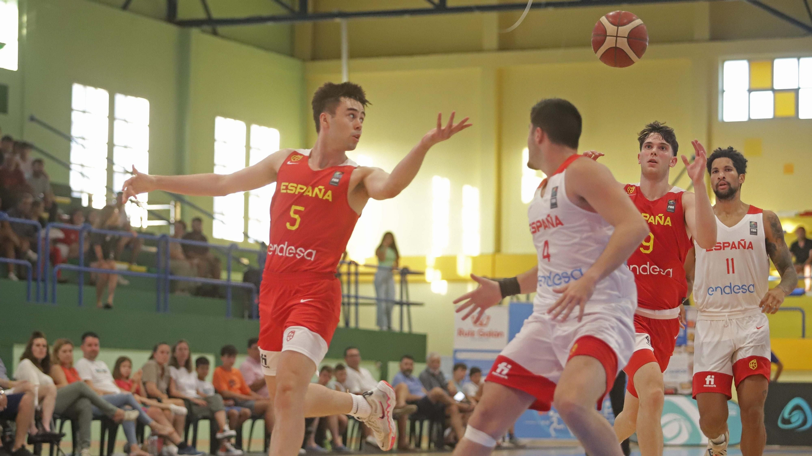 La Línea disfruta con la puesta a punto de las selecciones nacionales sub-20 y sub-22