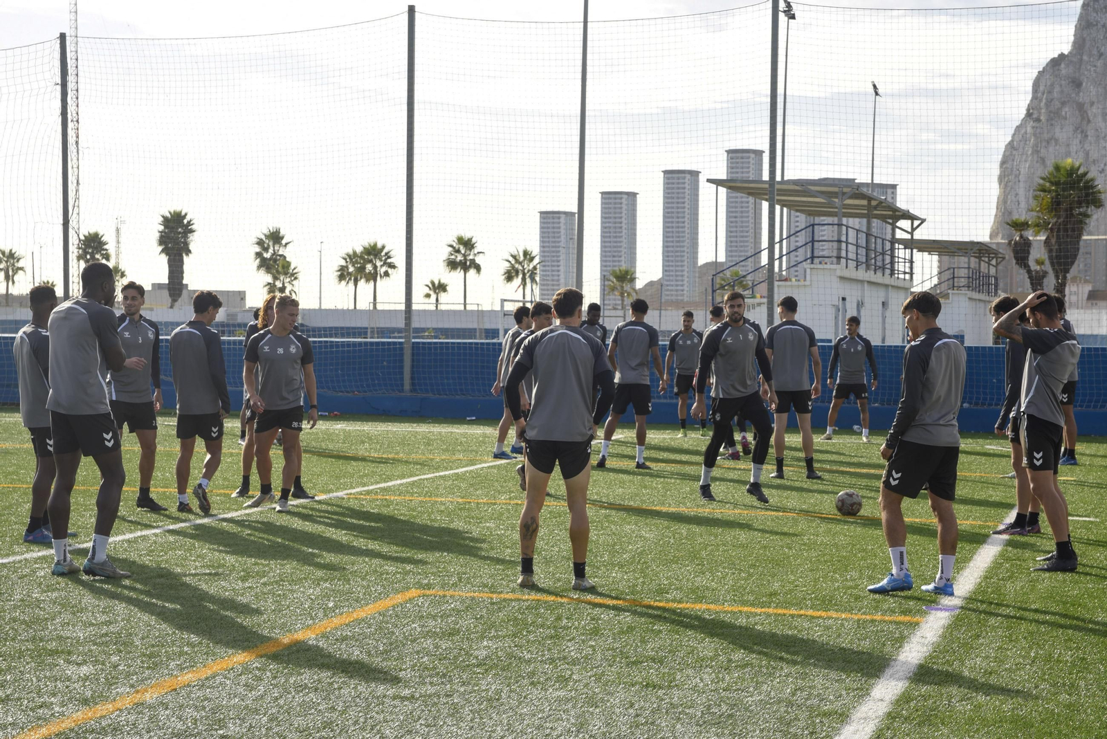 Las fotos del entrenamiento de la Balona previo al partido con el Sevilla C