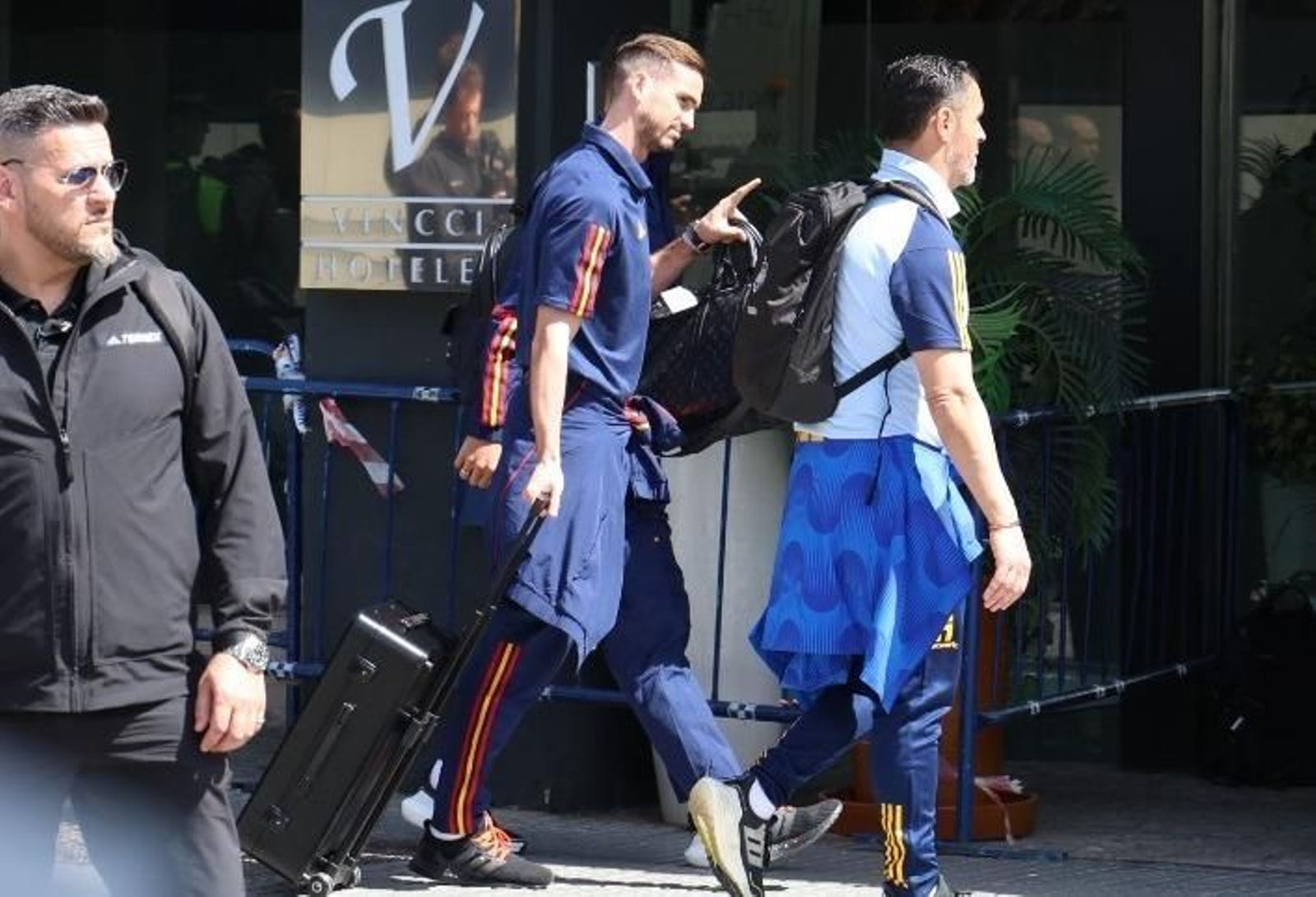 España ya está en Málaga para jugar ante Noruega