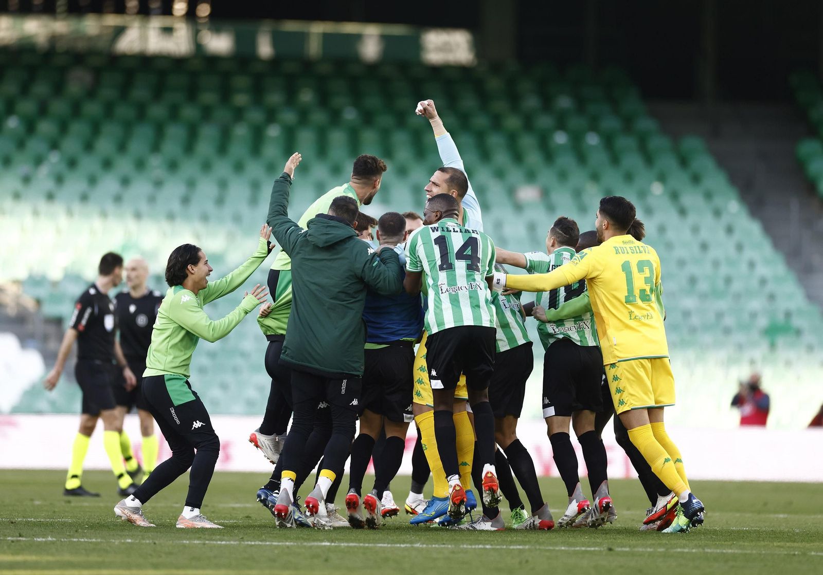 Las imágenes del Betis-Sevilla de la Copa del Rey