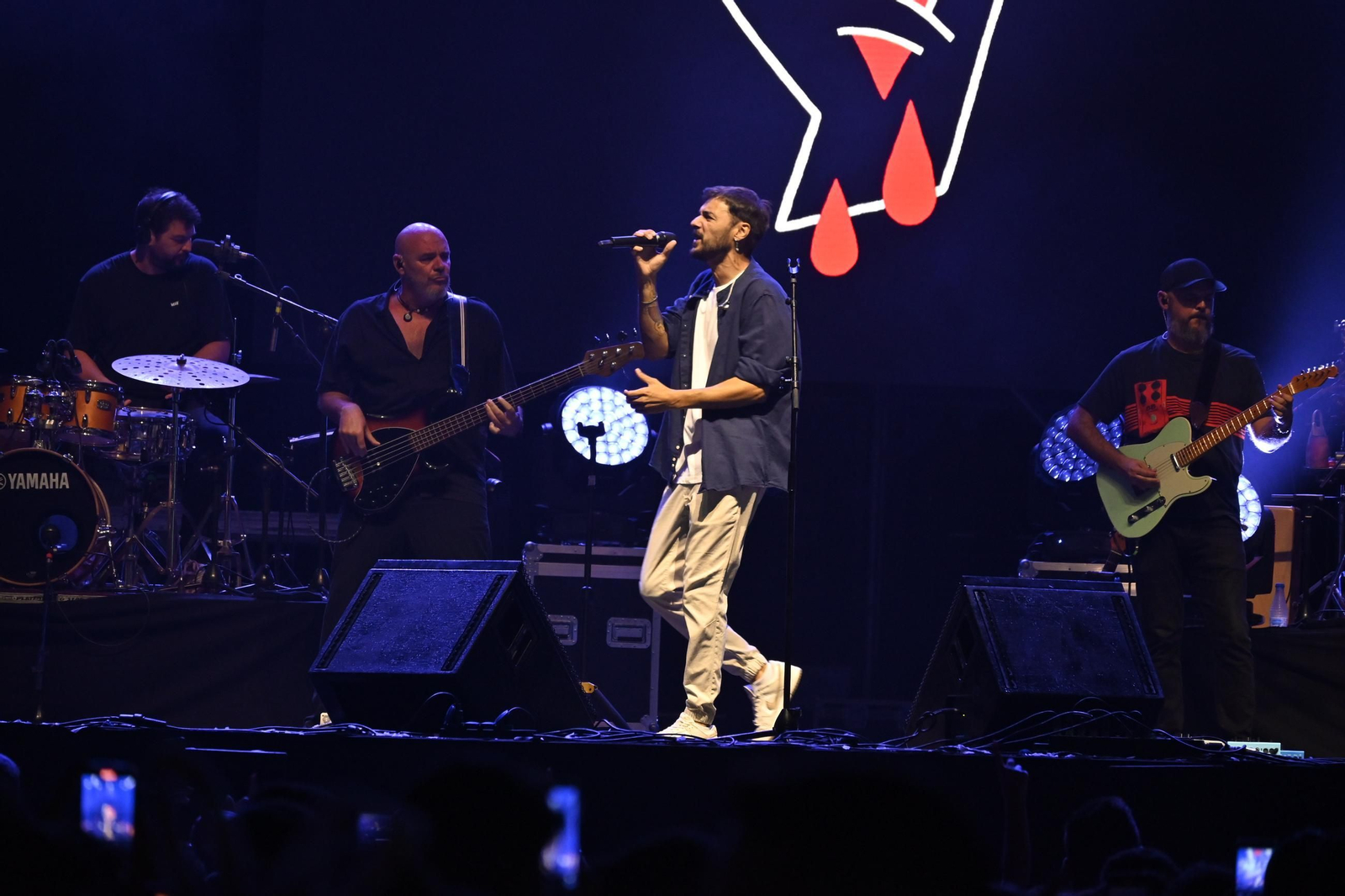 Imágenes del concierto de Sergio Contreras y Raule en las Colombinas