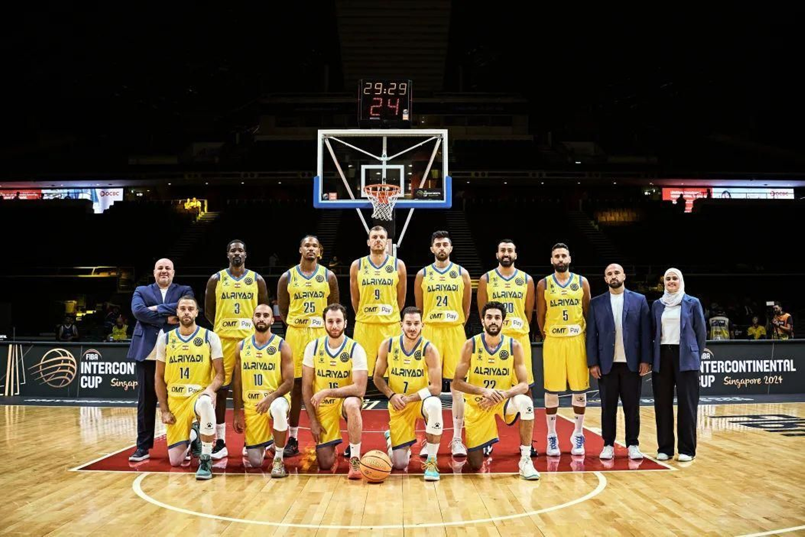 Al Riyadi Beirut-Unicaja CB, en fotos