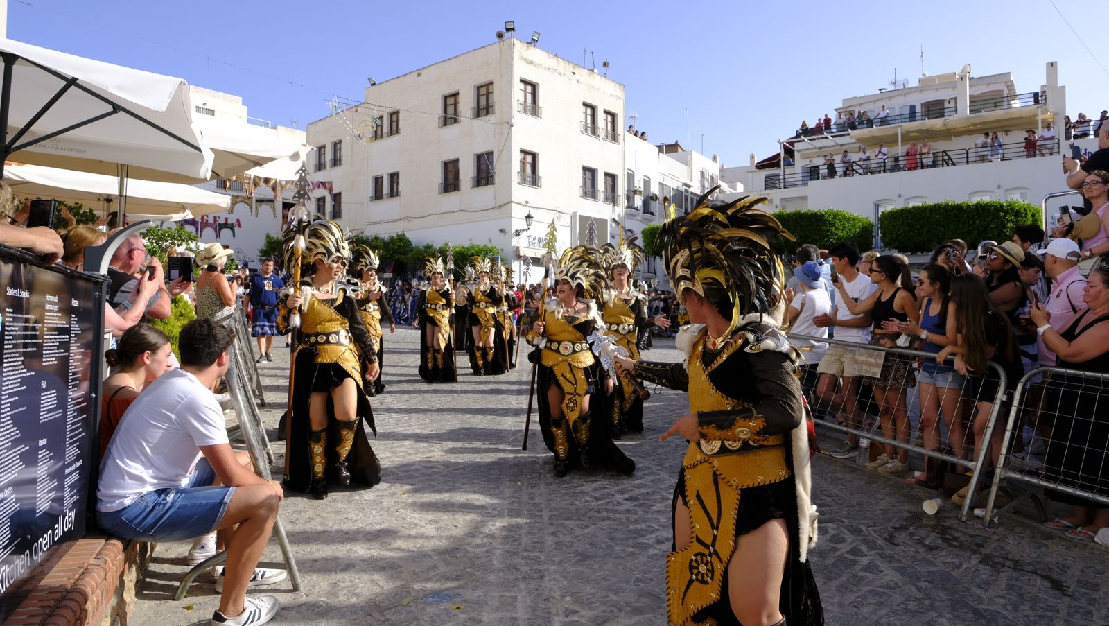 Imágenes del desfile de Moros y Cristianos de Mojácar