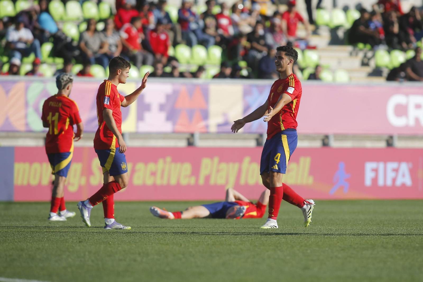 Las mejores fotos del Ucrania-España sub 20