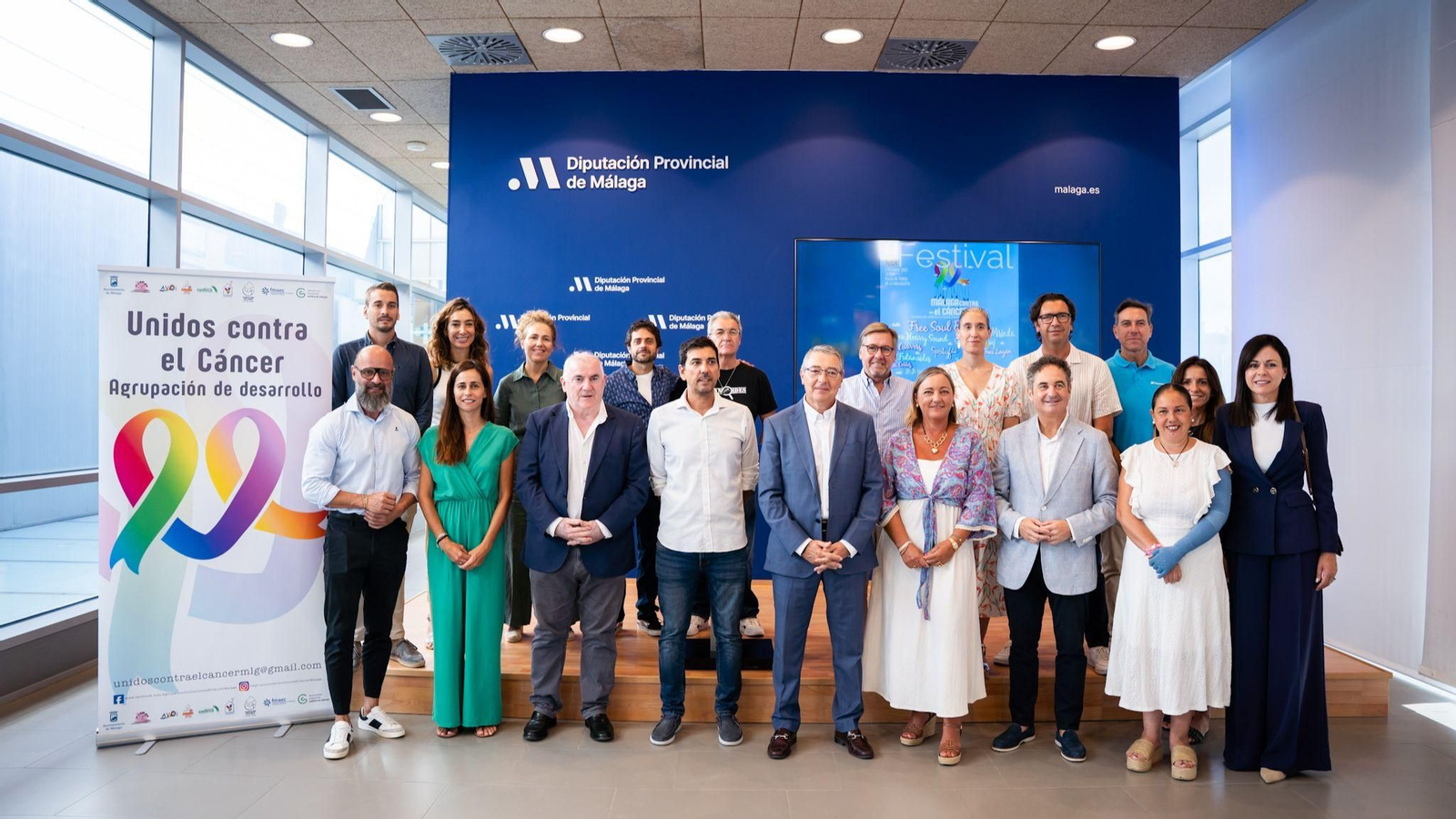 Presentación del Festival Málaga contra el Cáncer