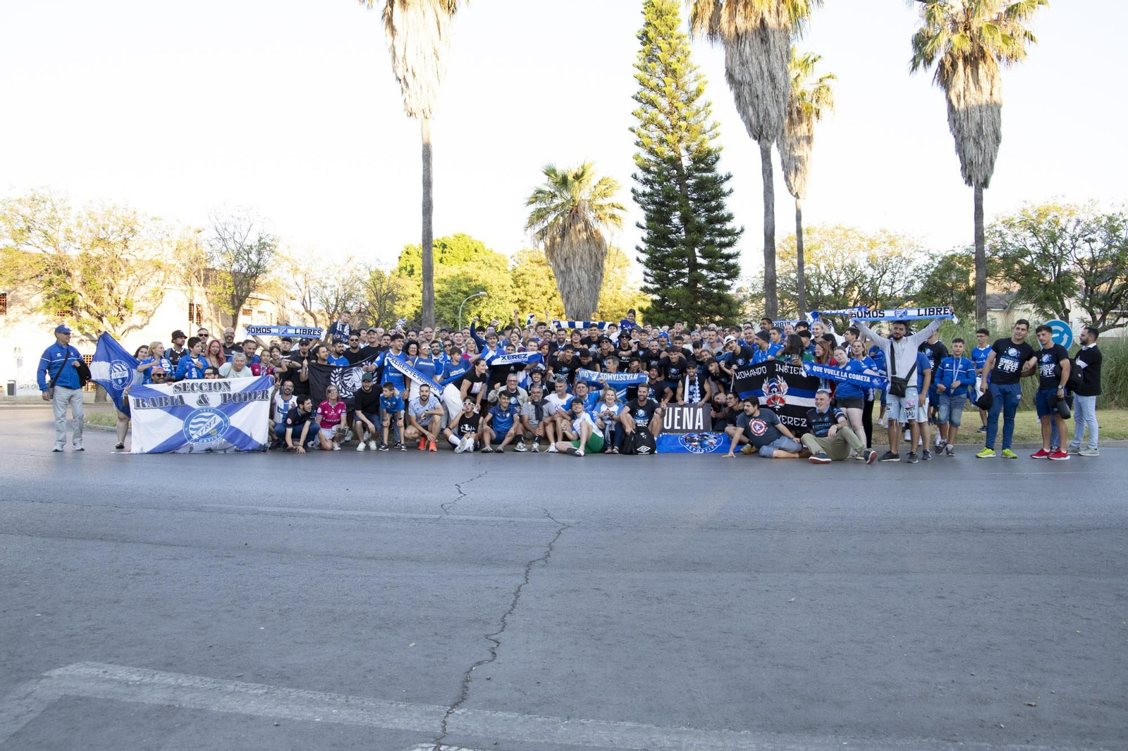 Así ha recibido la afición del Xerez DFC al equipo tras el ascenso