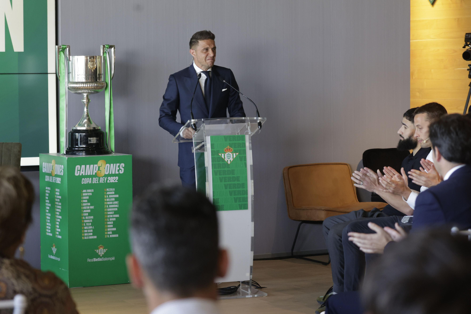 La despedida de Joaquín en imágenes